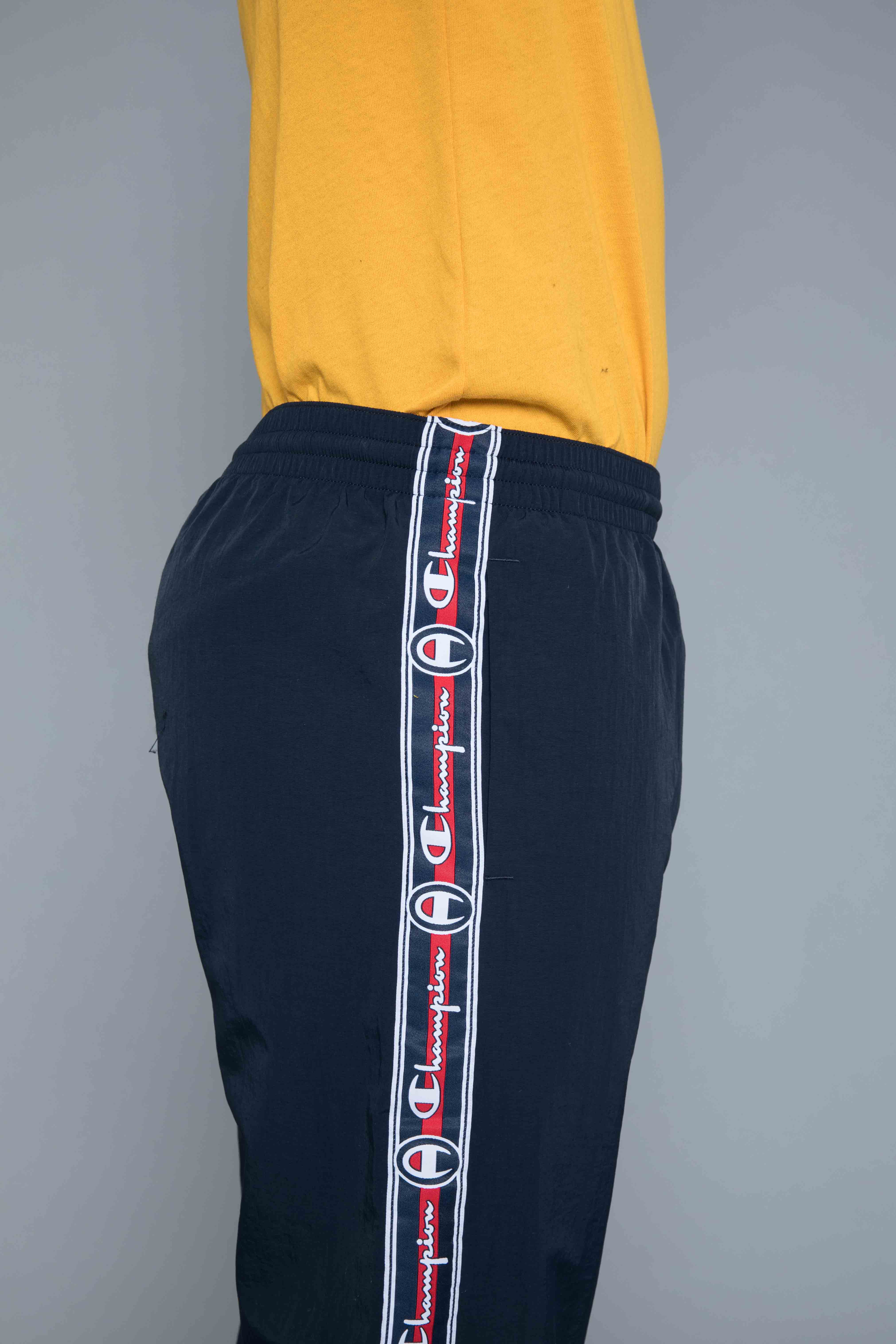 champion track pants navy