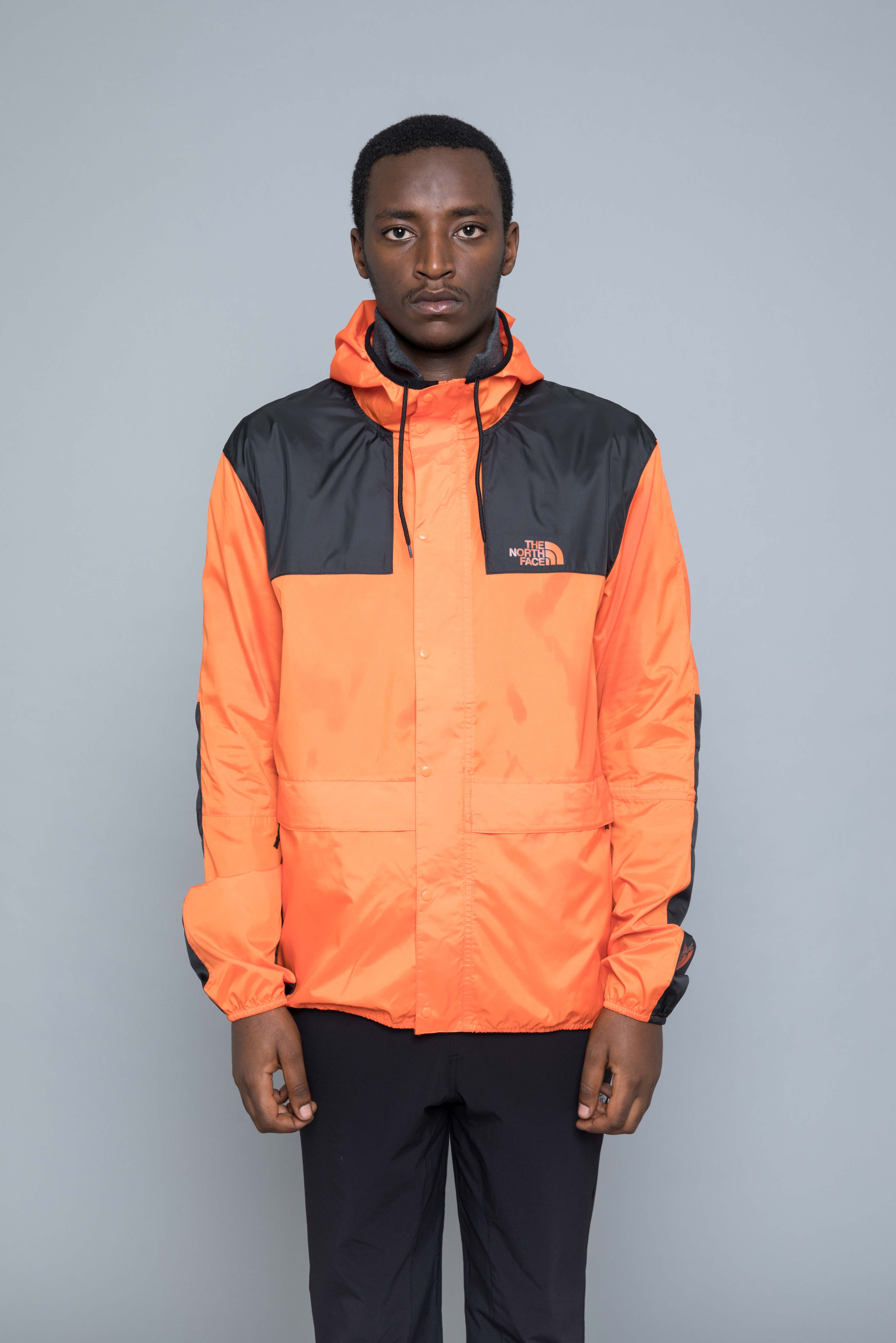 north face 1985 orange