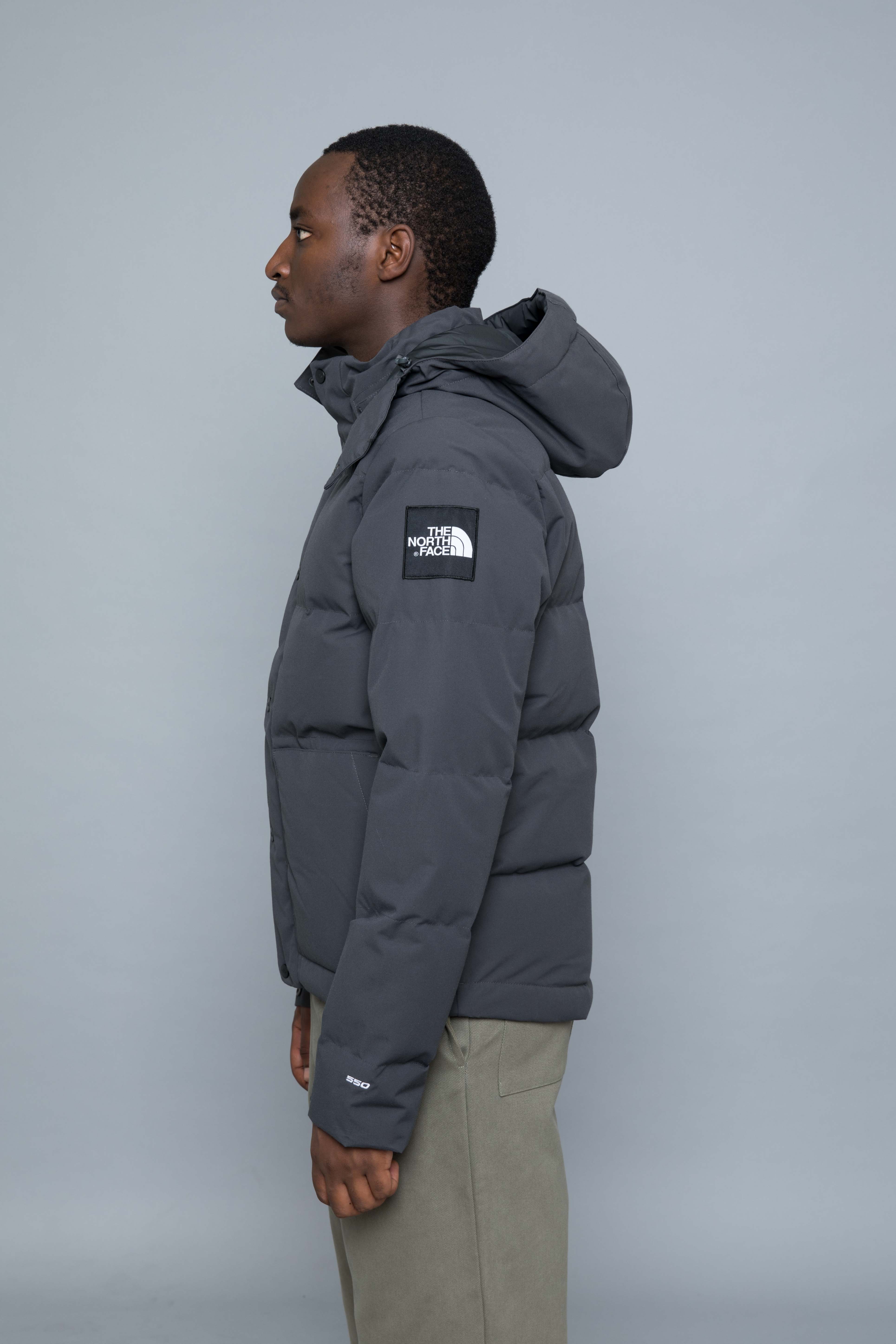the north face box canyon jacket in vintage white