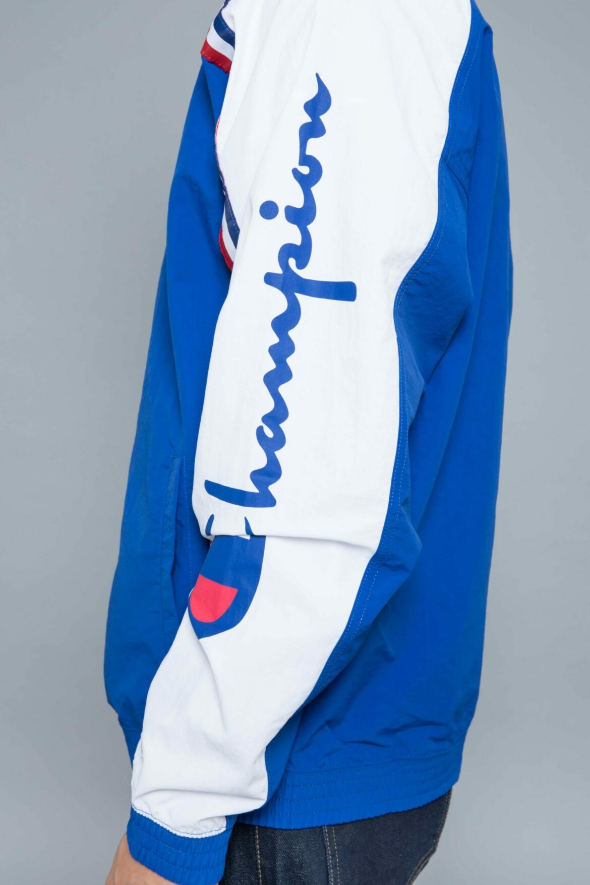 Champion blue online track jacket