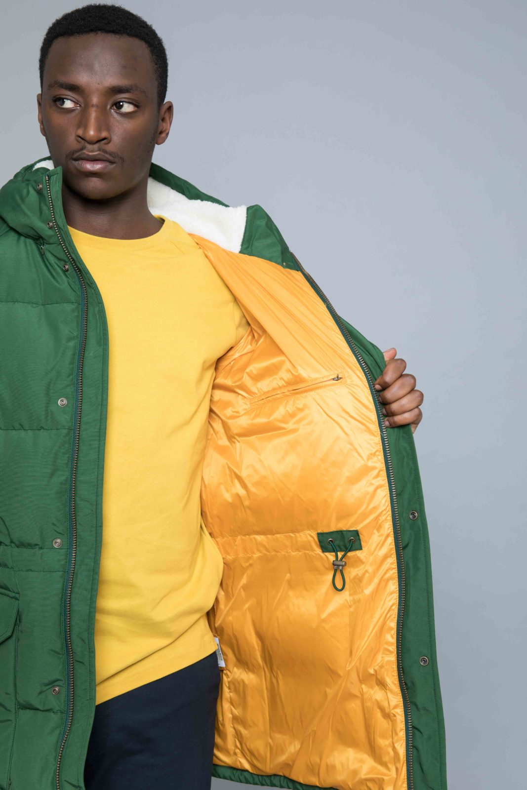 Aime Leon Dore Woolrich Hooded Down 