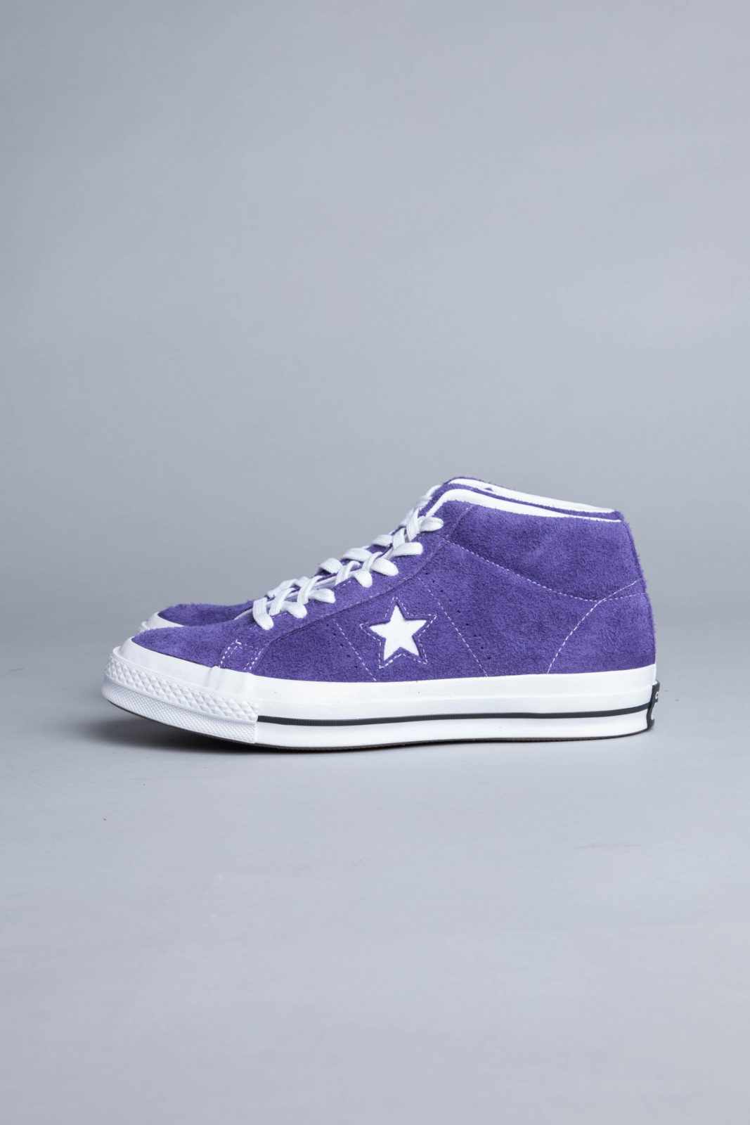 one star purple converse