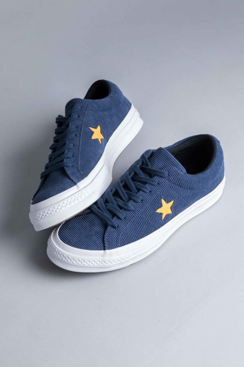 converse one star navy