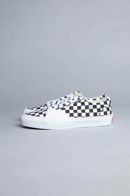 vans checkerboard black true white