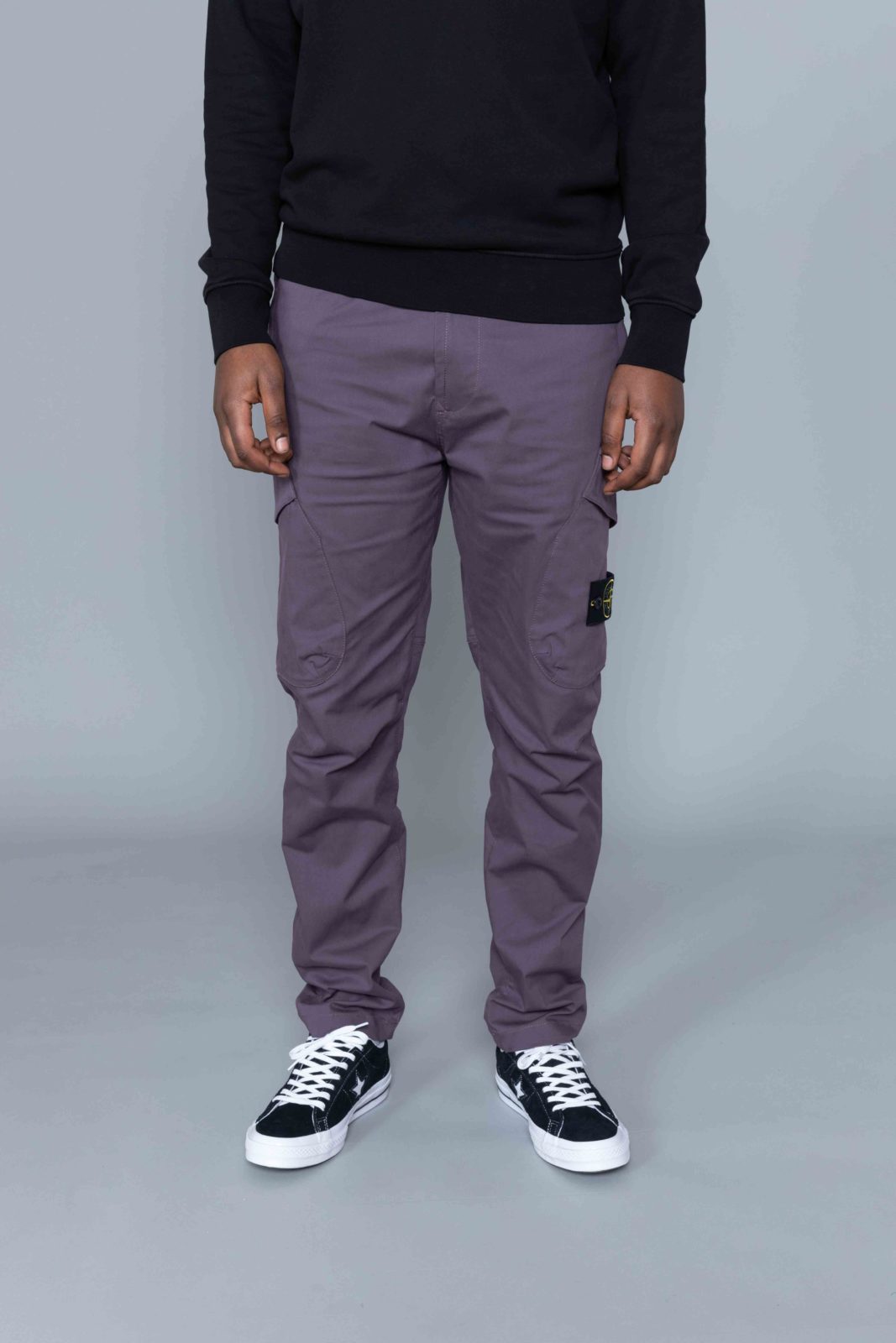 stone island tapered cargo