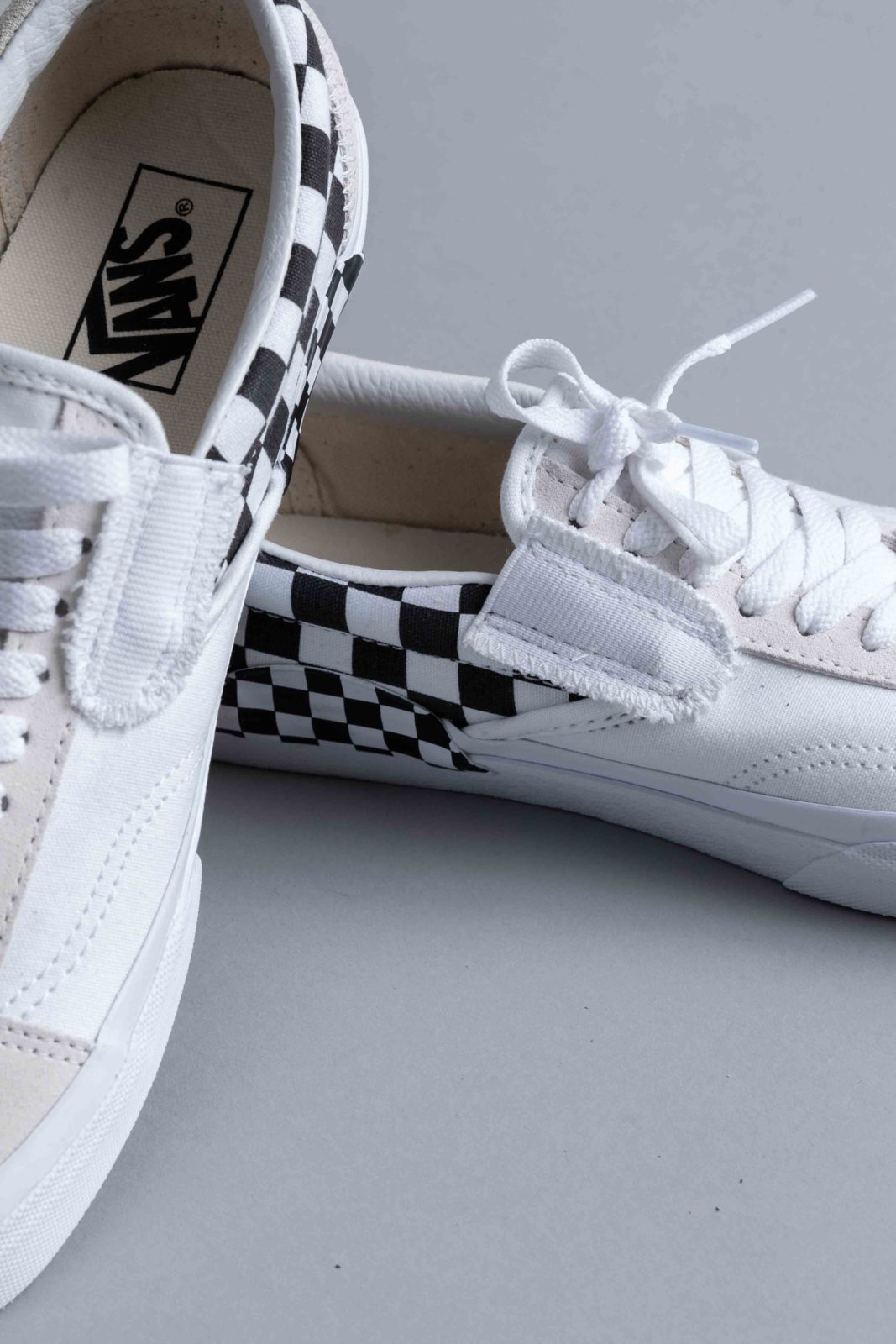 Vans Slip-on Cap LX White Checkerboard 