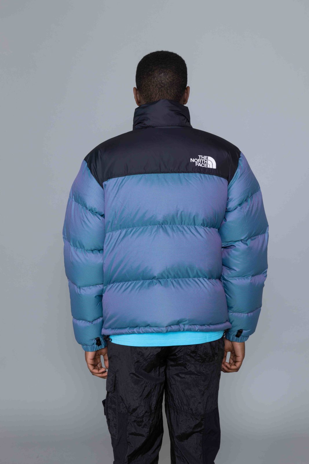 north face iridescent hoodie