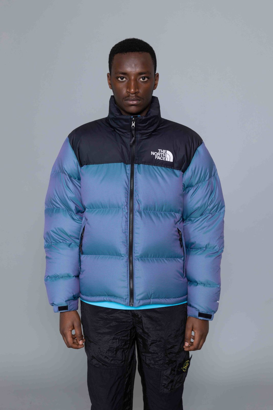 the north face iridescent jacket