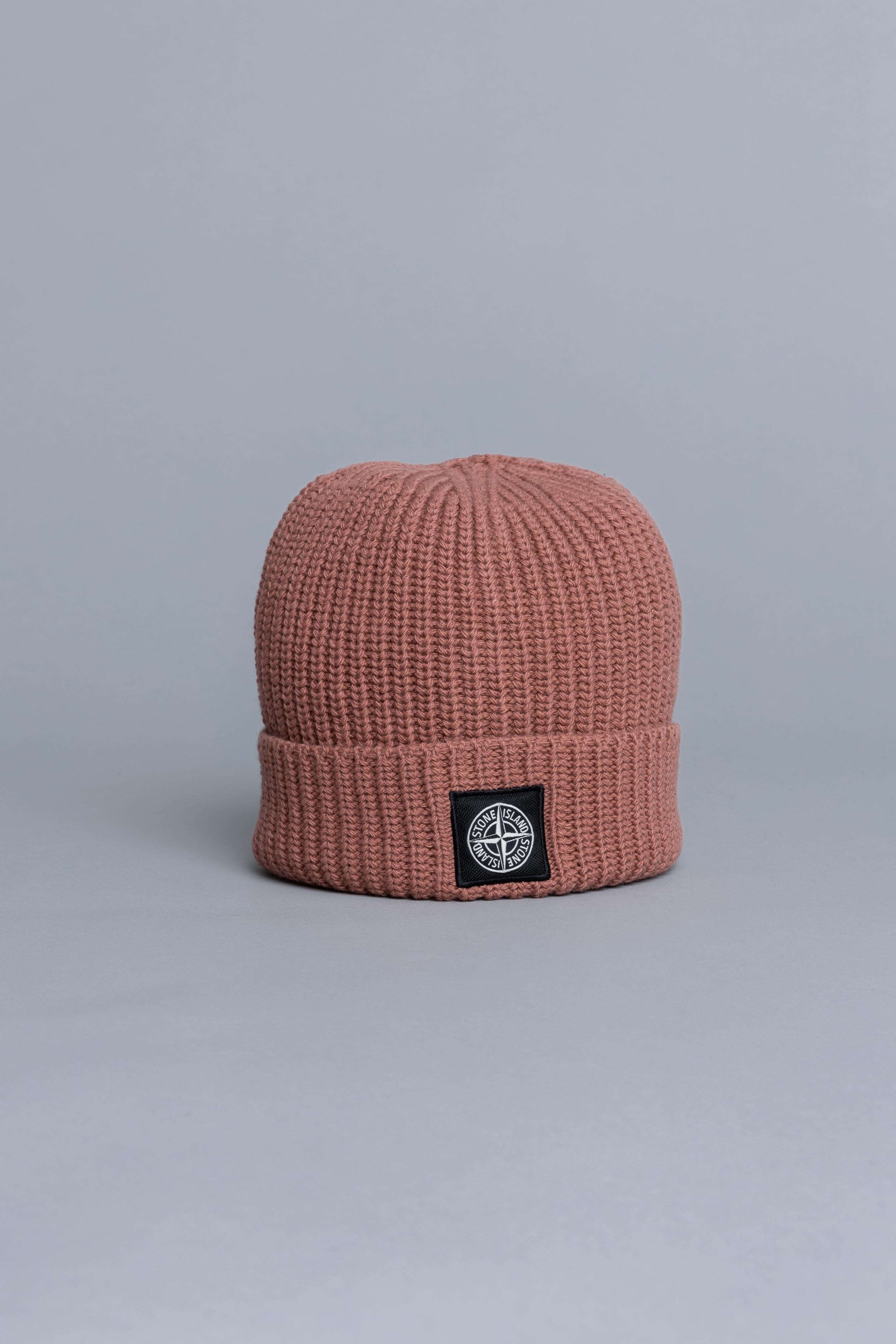stone island patch beanie