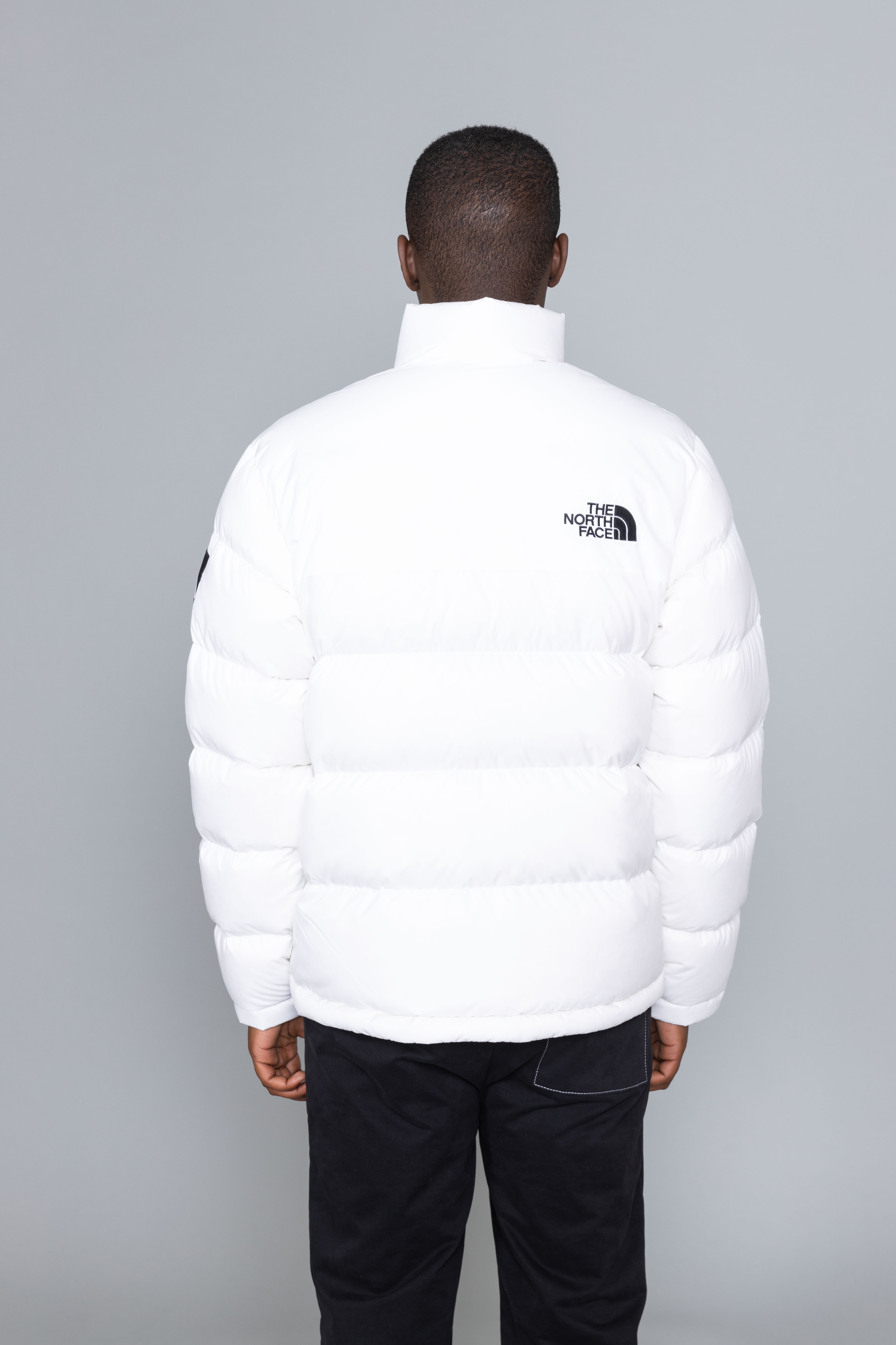 north face nuptse white