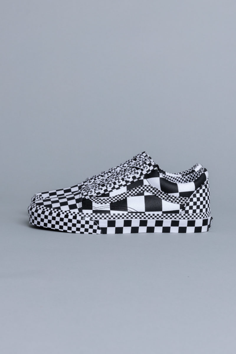 vans grey checkerboard old skool