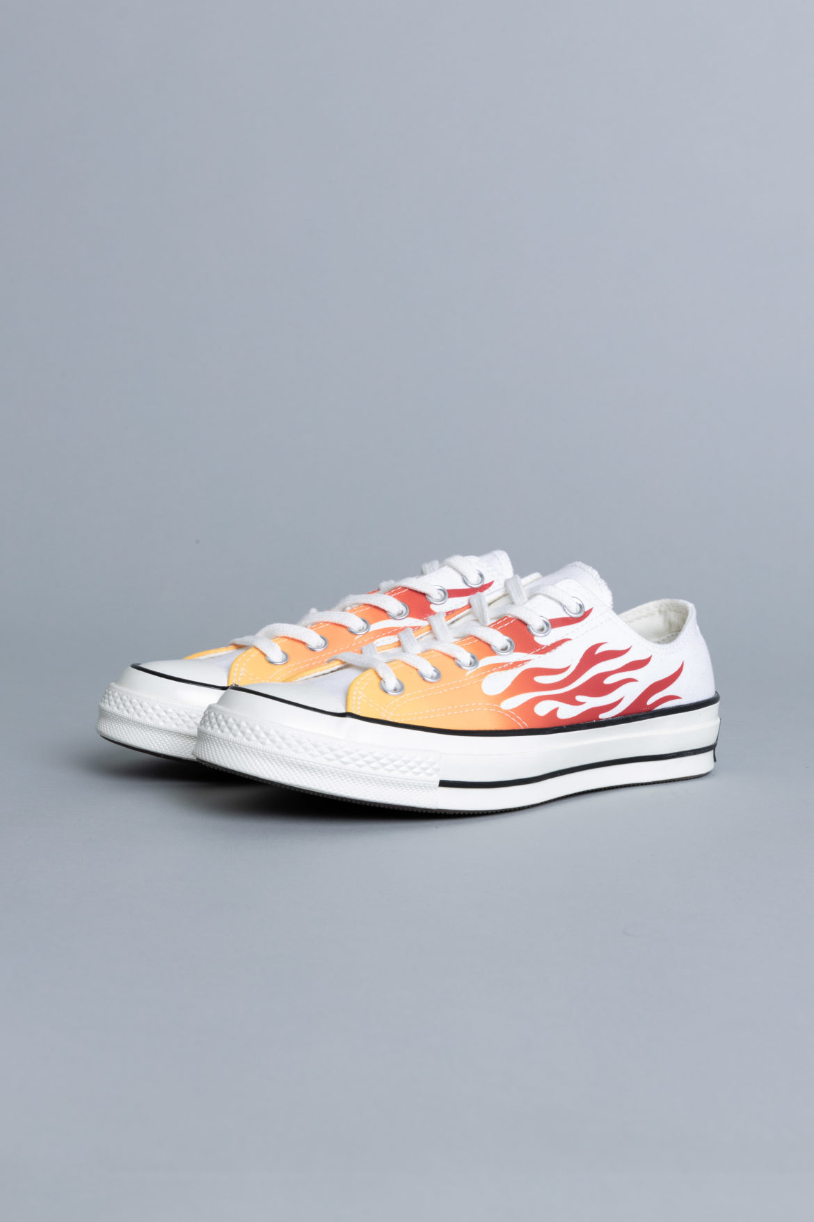 white flame converse