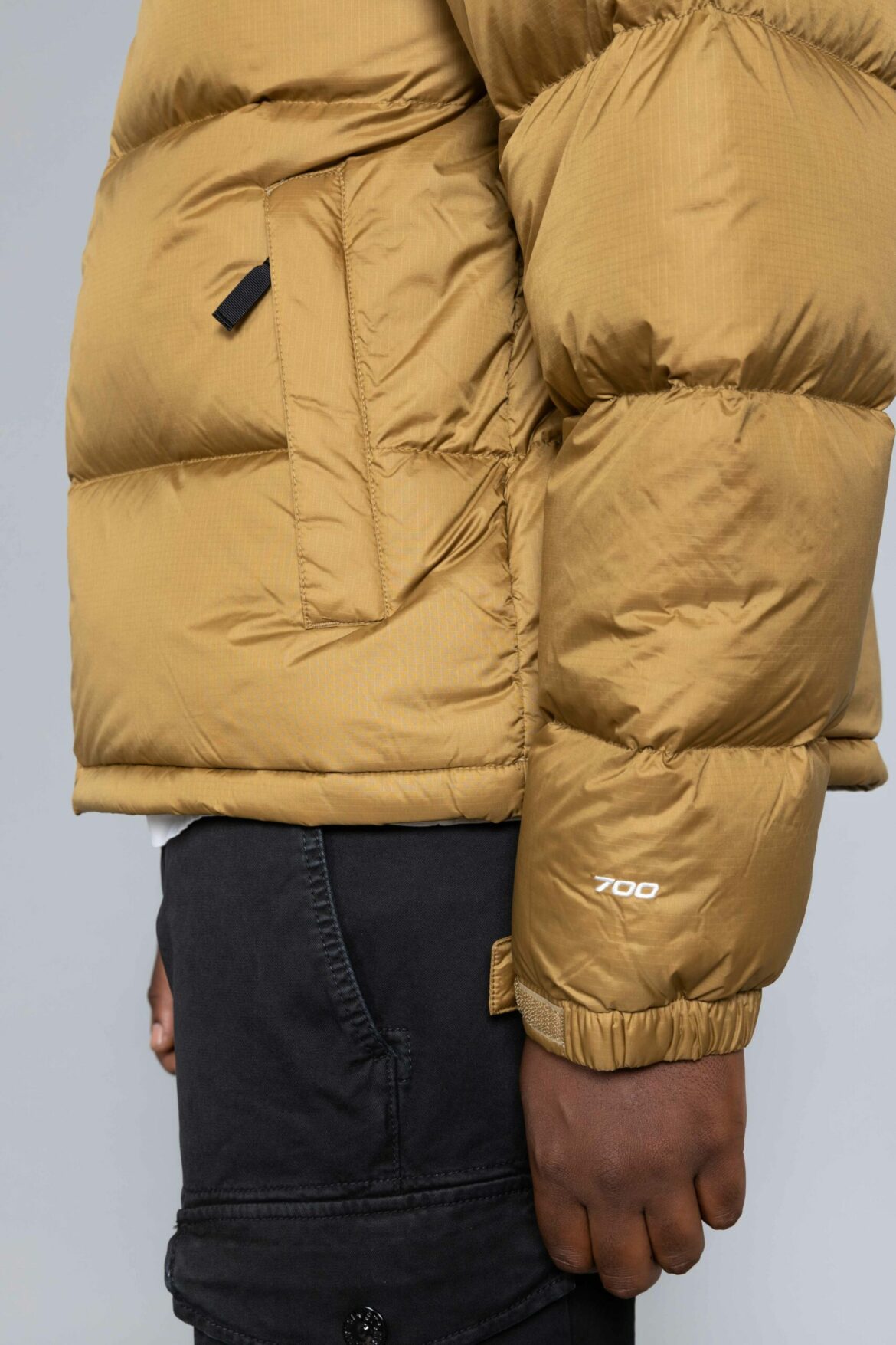 North face sales nuptse british khaki