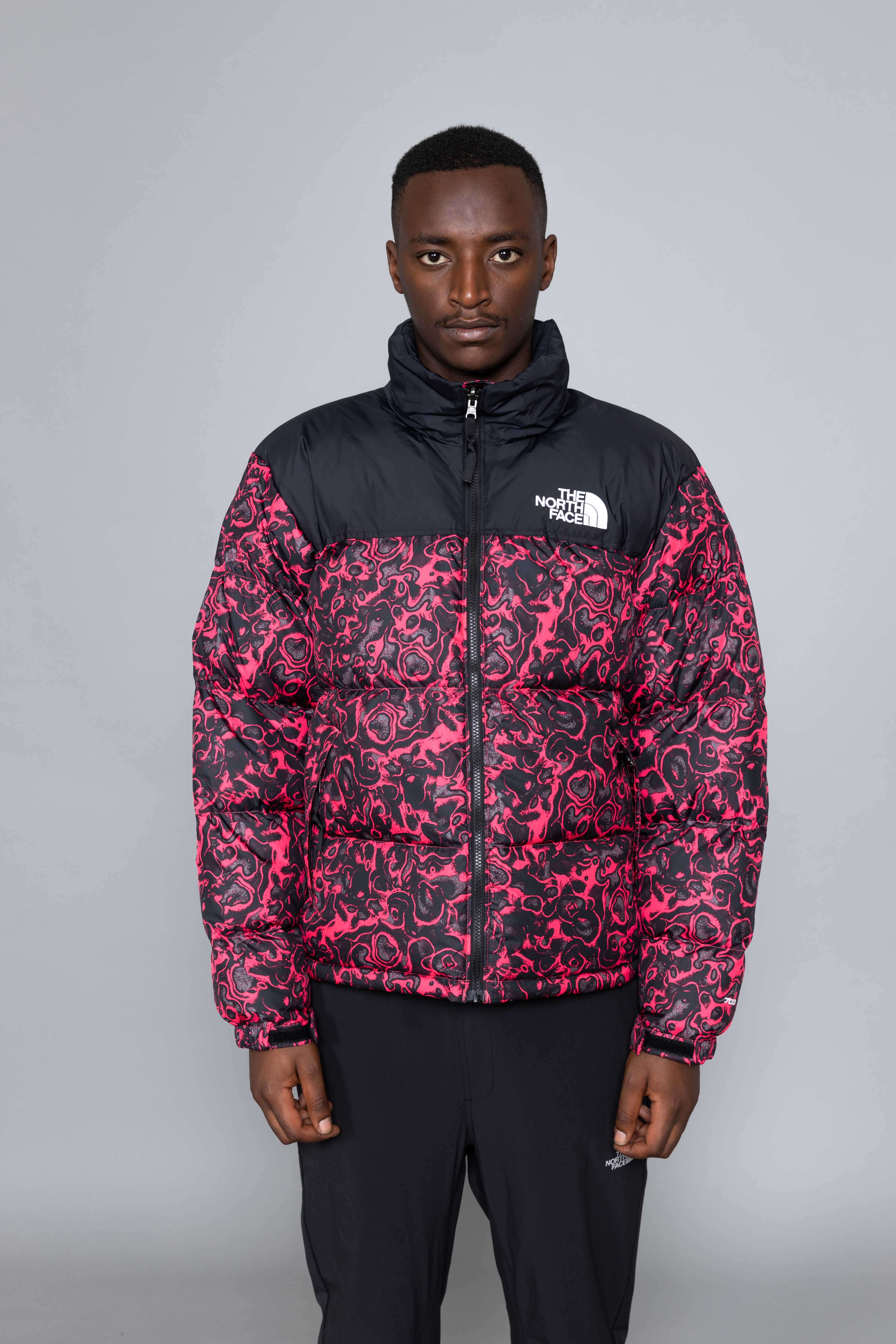 north face 1996 red