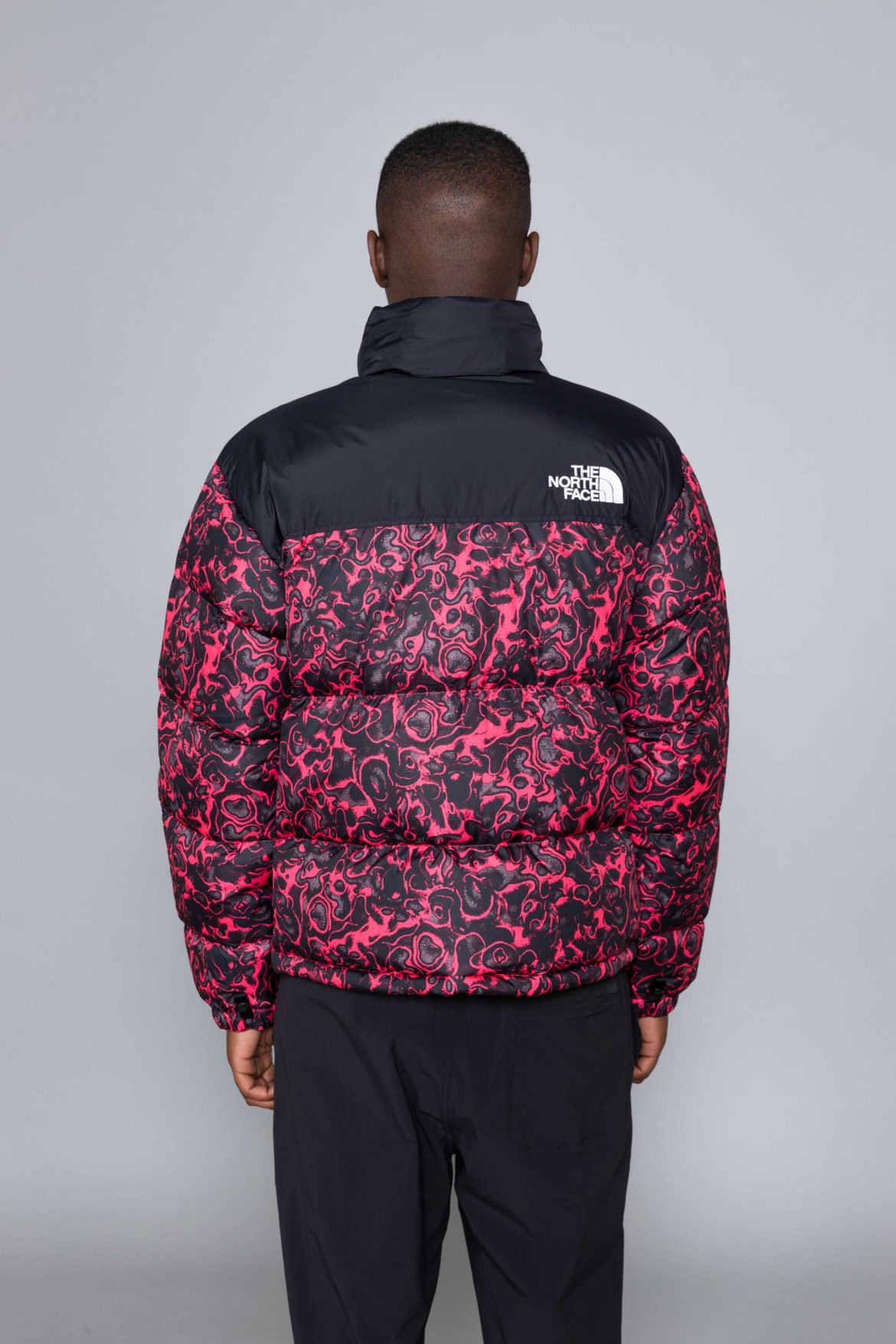 red puffer north face
