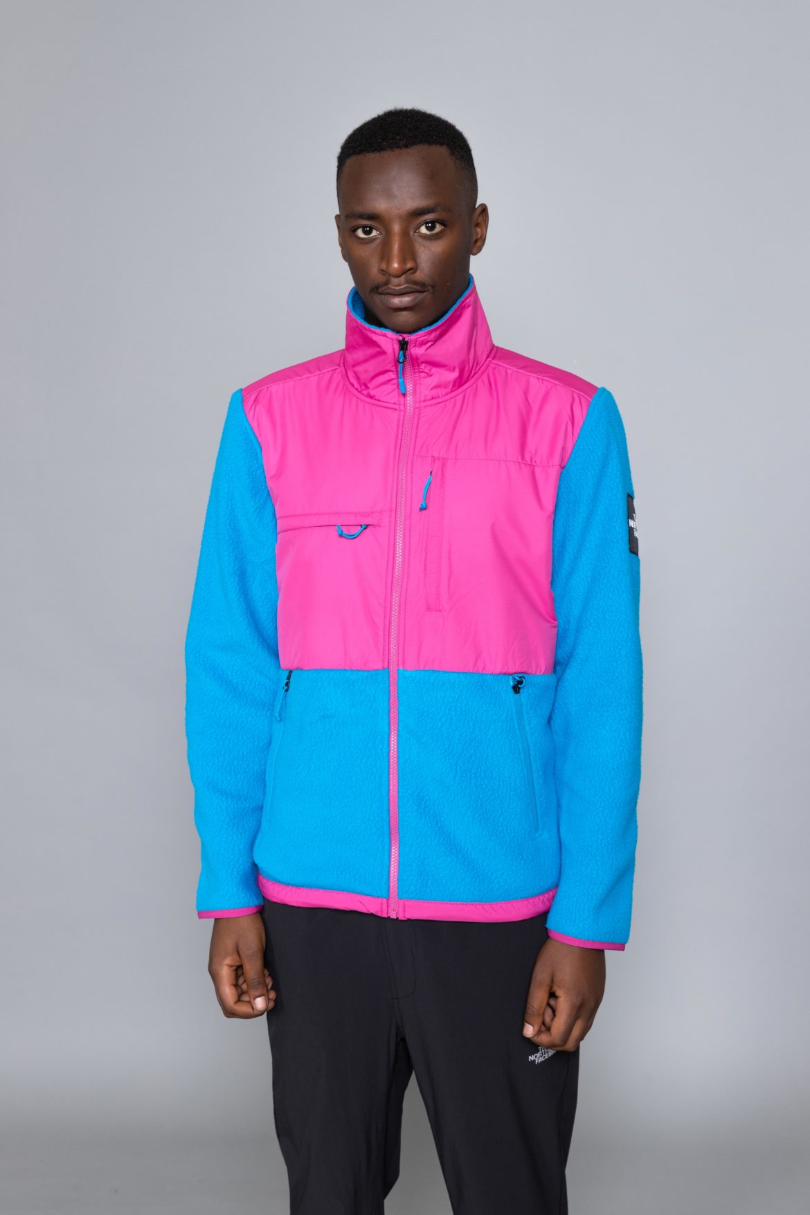 north face denali blue