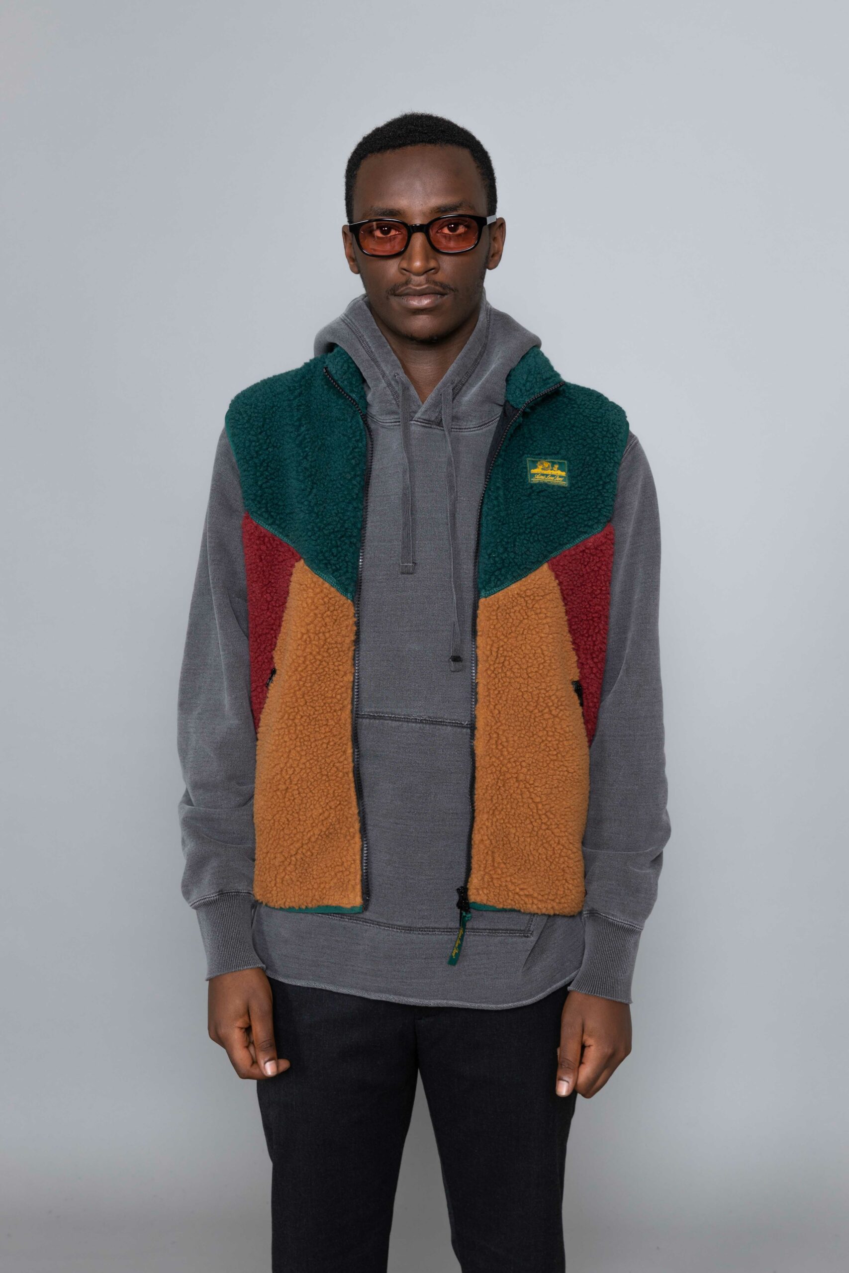 Aime leon dore full zip polar fleece hotsell