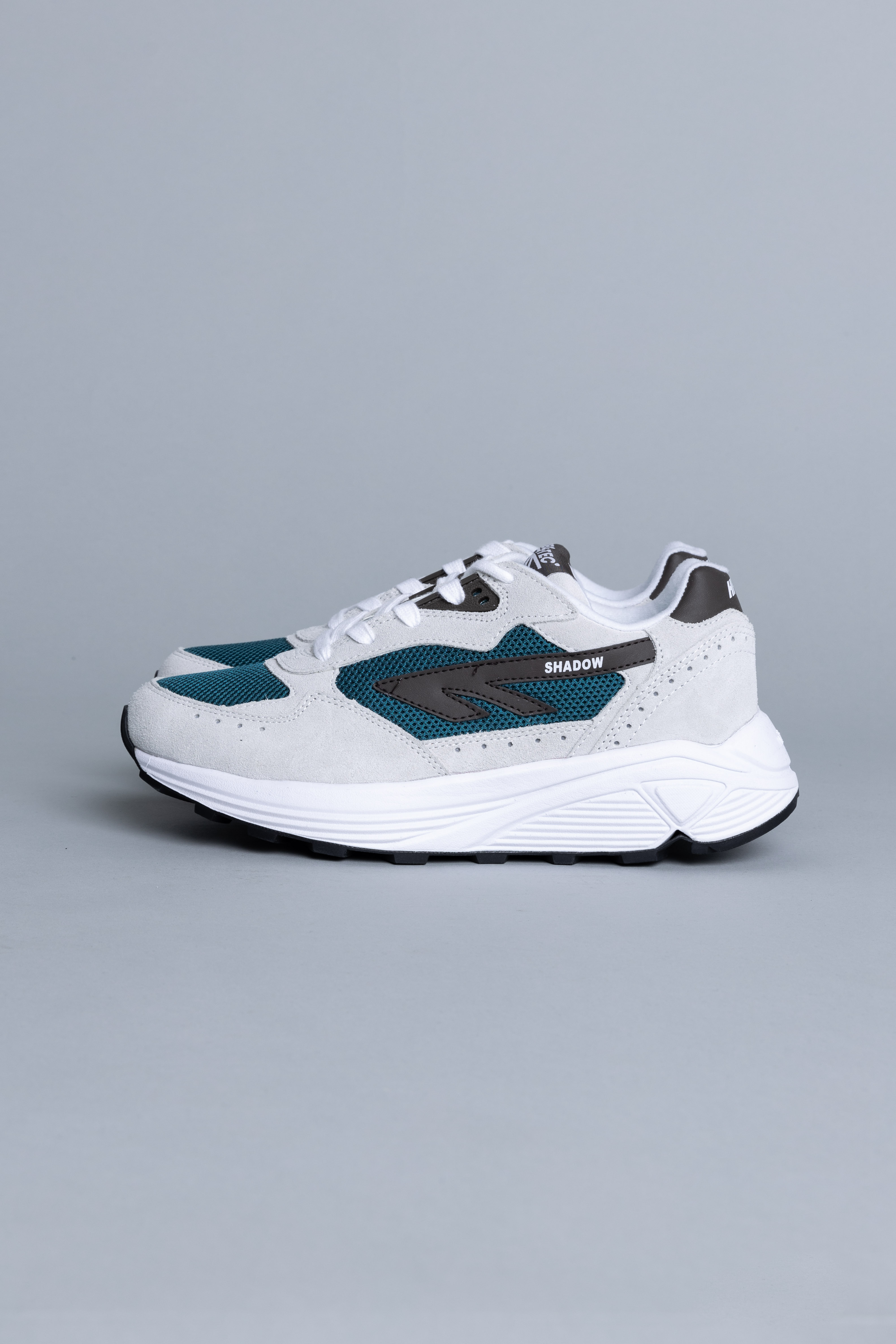 Hi-Tec Silver Shadow RGS Off White Teal Brown hts74 - Centrevillestore