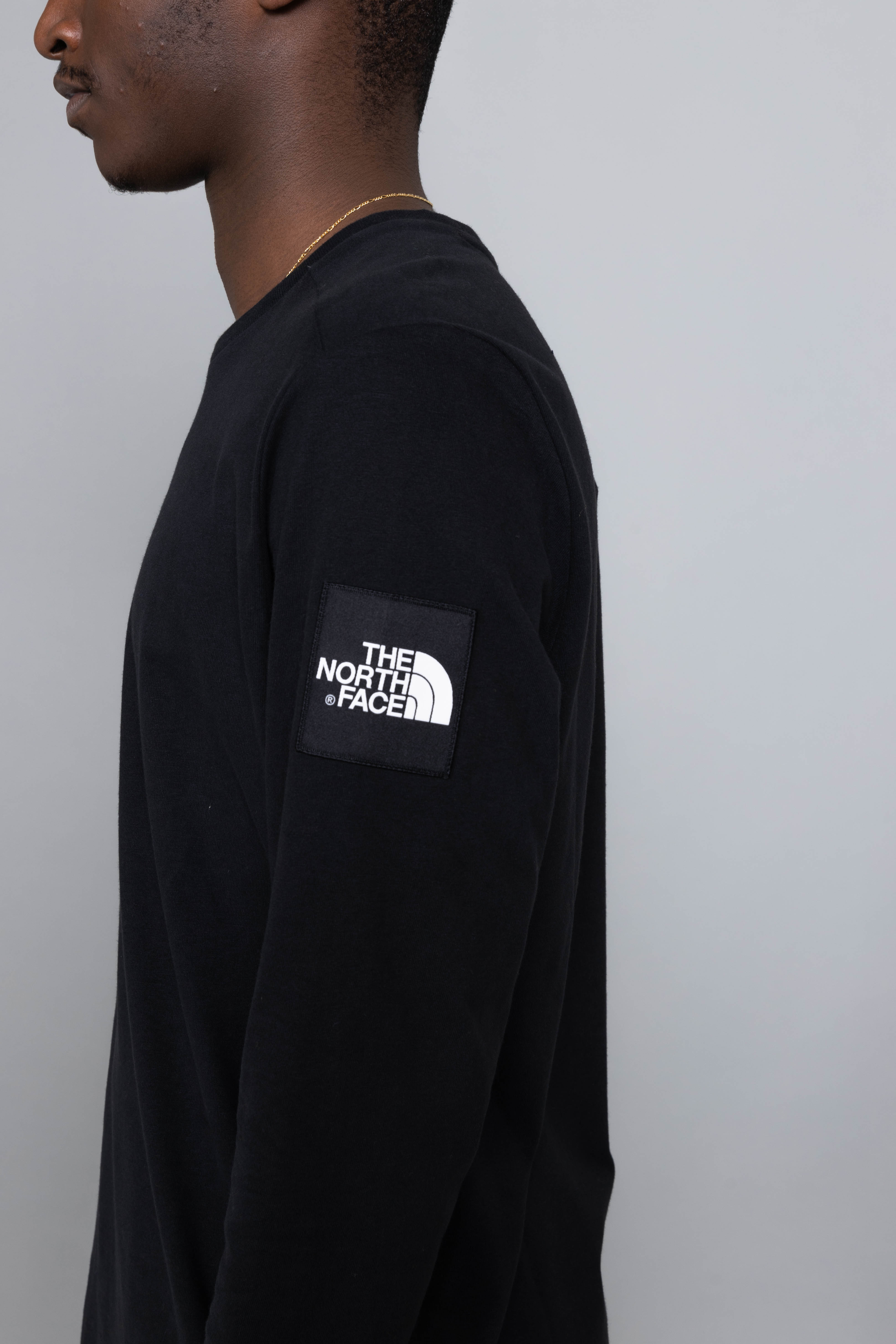 the north face long sleeve fine 2 tee