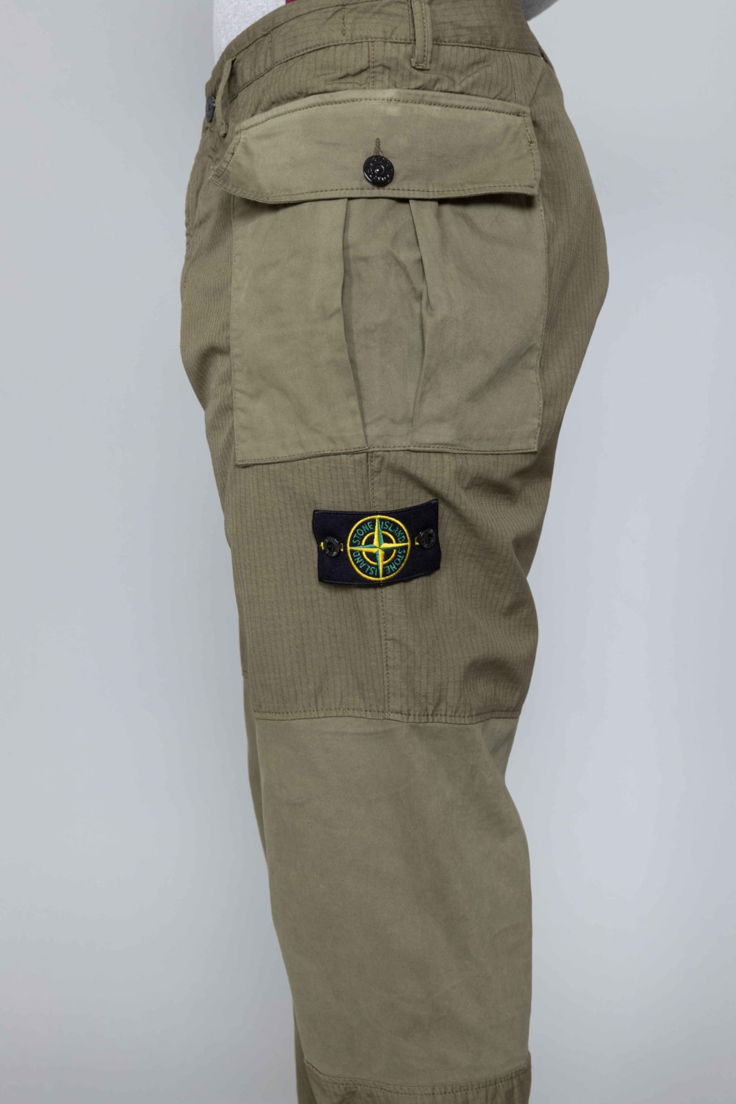stone island cotton cargo pants