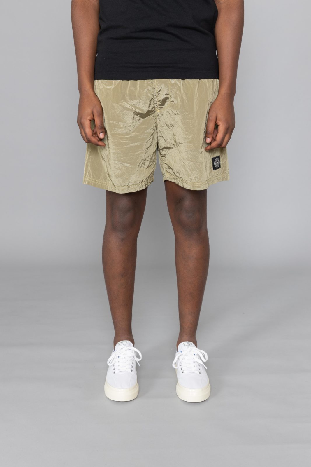 Stone island metallic swim shorts deals
