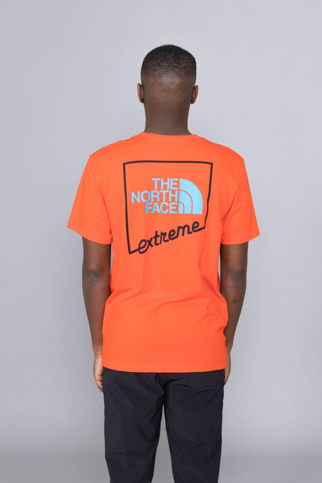 the north face orange t shirt