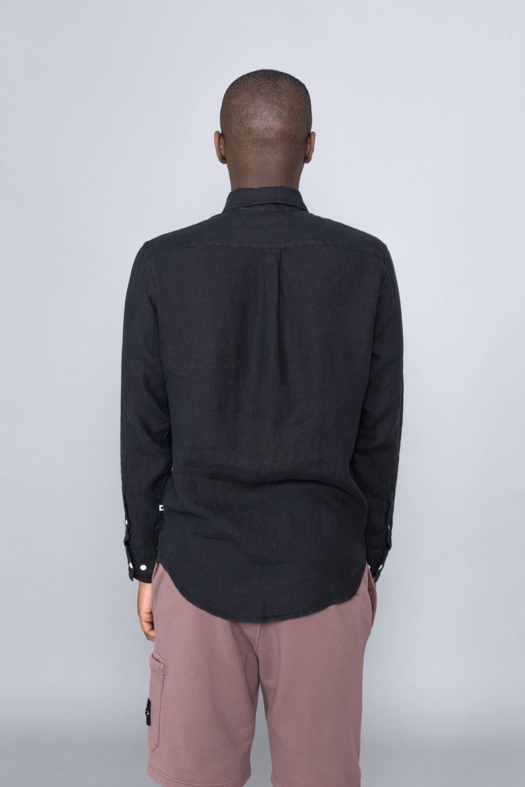 Levon Linen Shirt Black Levon Linen Shirt Black