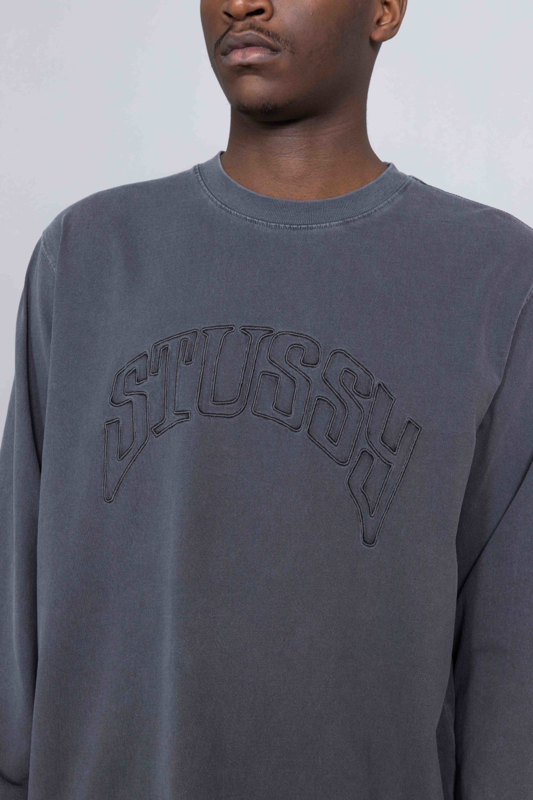 Stussy Arch Long Sleeve Crew bucket hat 