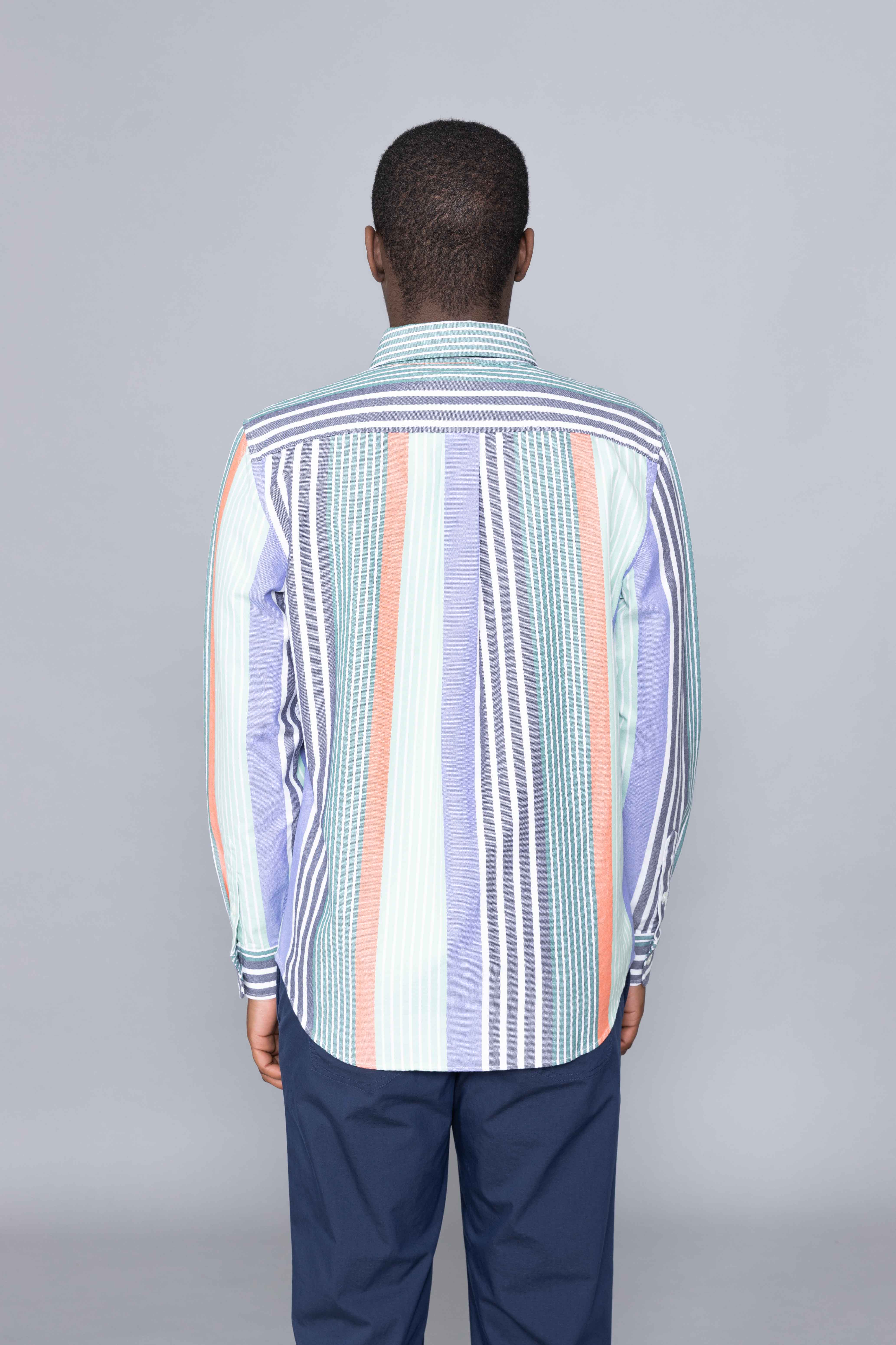 Aime Leon Dore Striped Oxford Shirt 