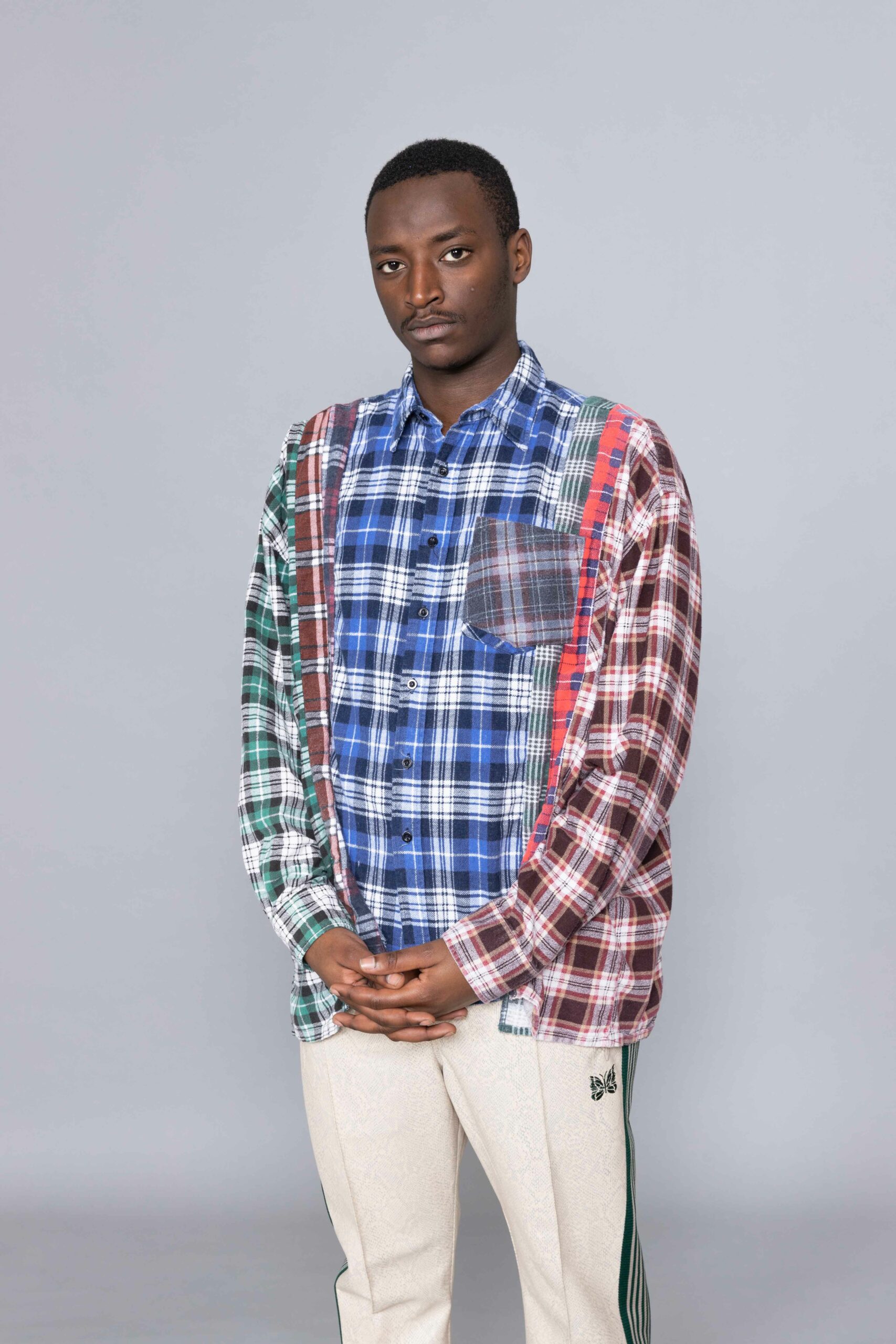 Needles 7 Cuts Flannel Shirt Wide nepenthes Centrevillestore