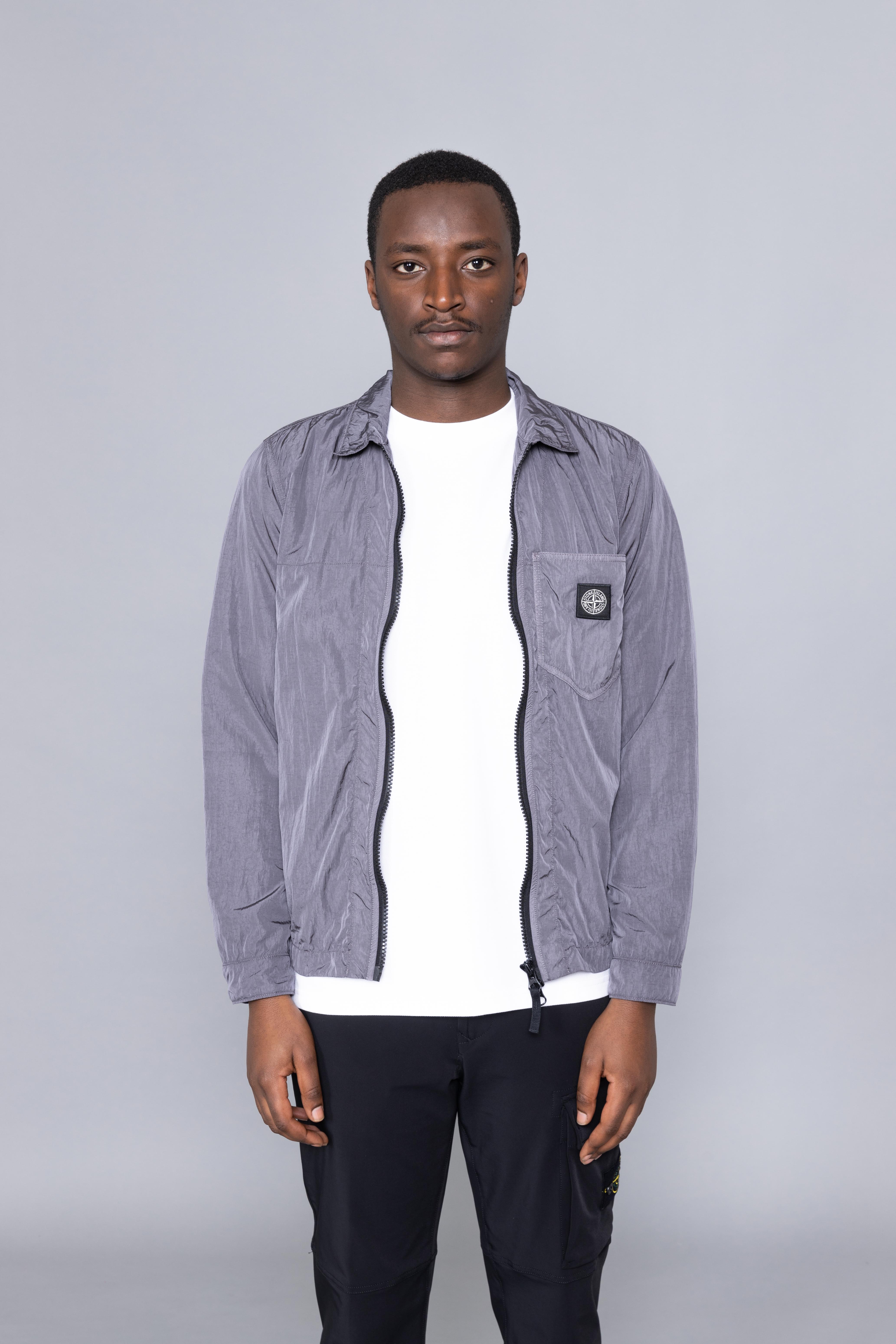 overshirt zip jacket
