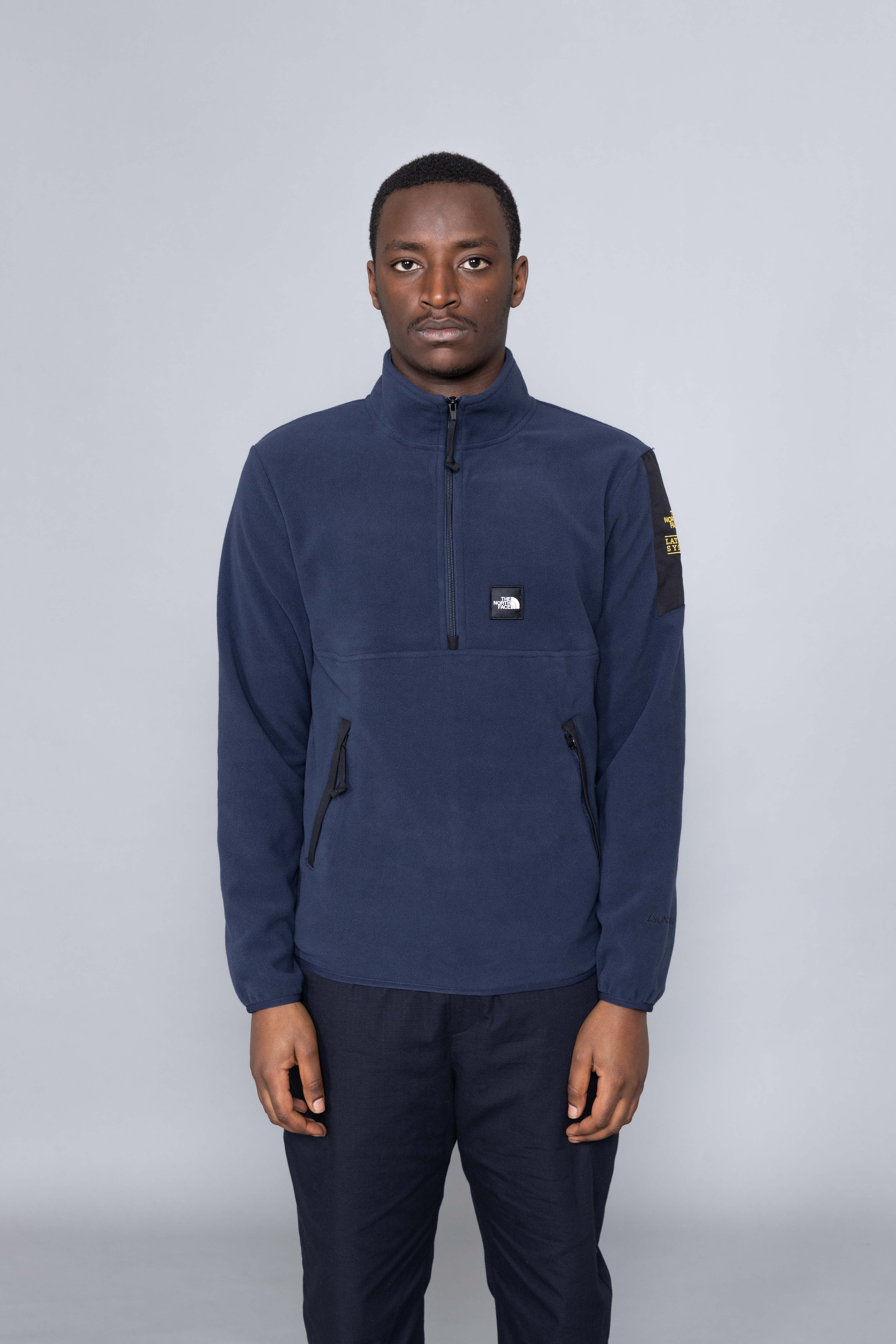 navy north face fleece