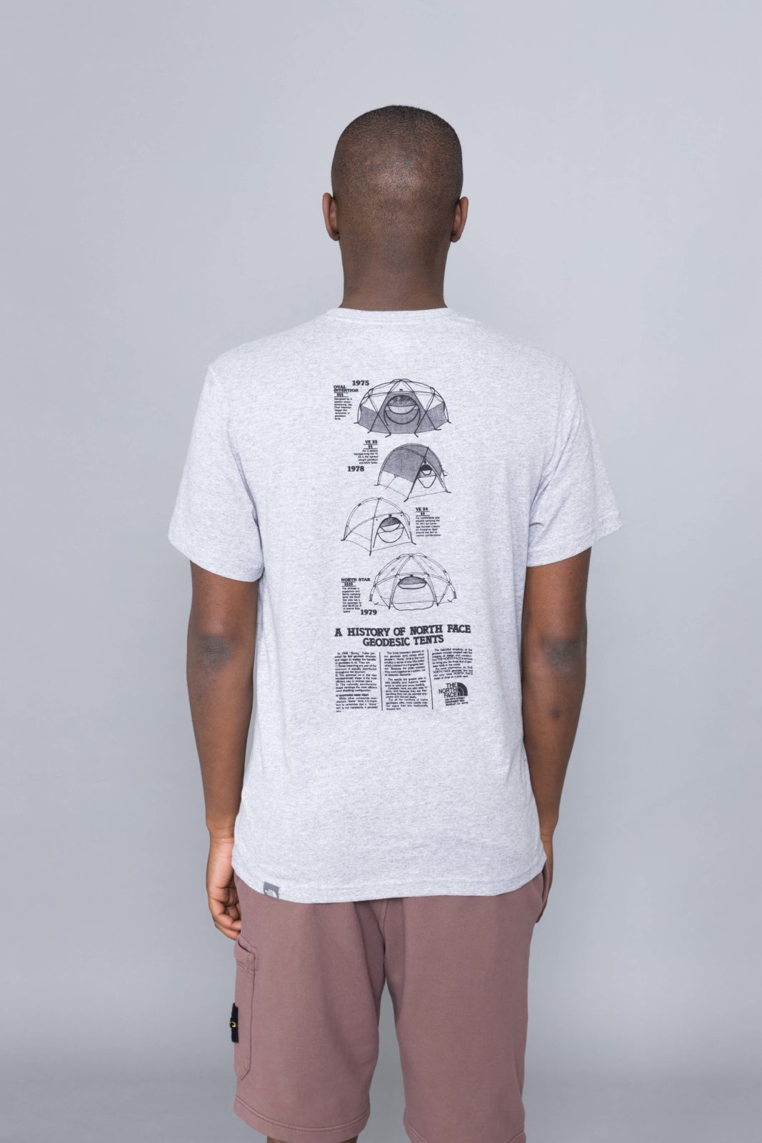 north face graphic tee