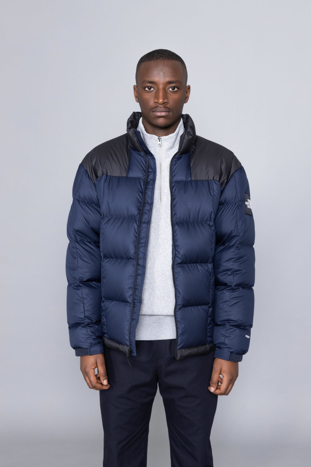 north face urban navy jacket