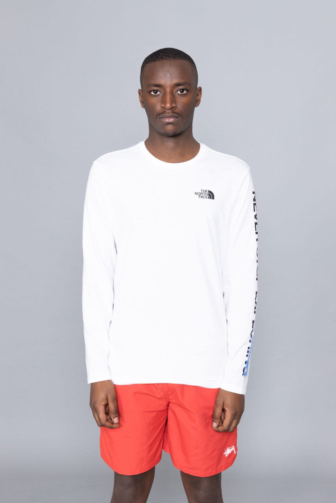 north face shorts and shirt set