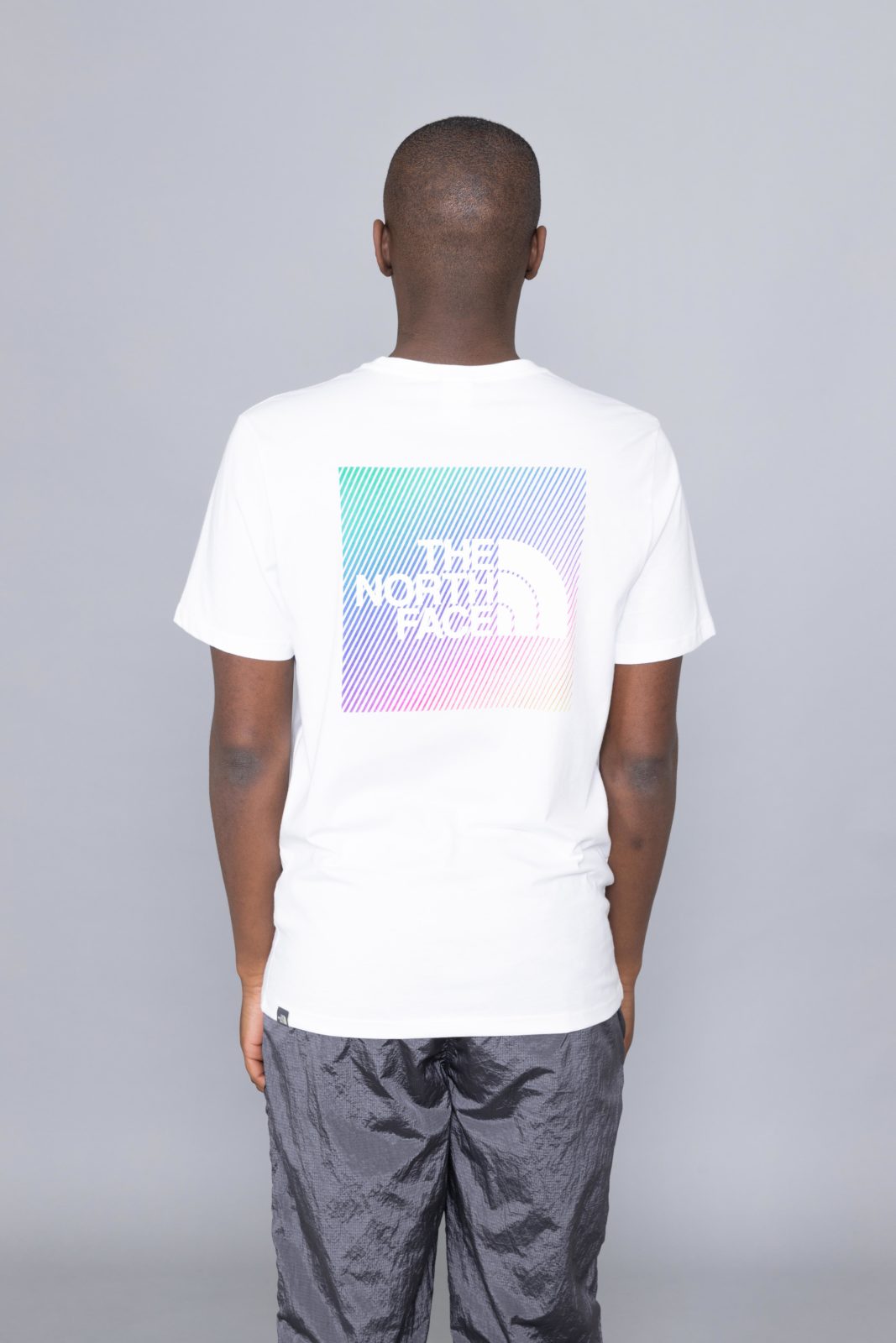 north face rainbow shirt