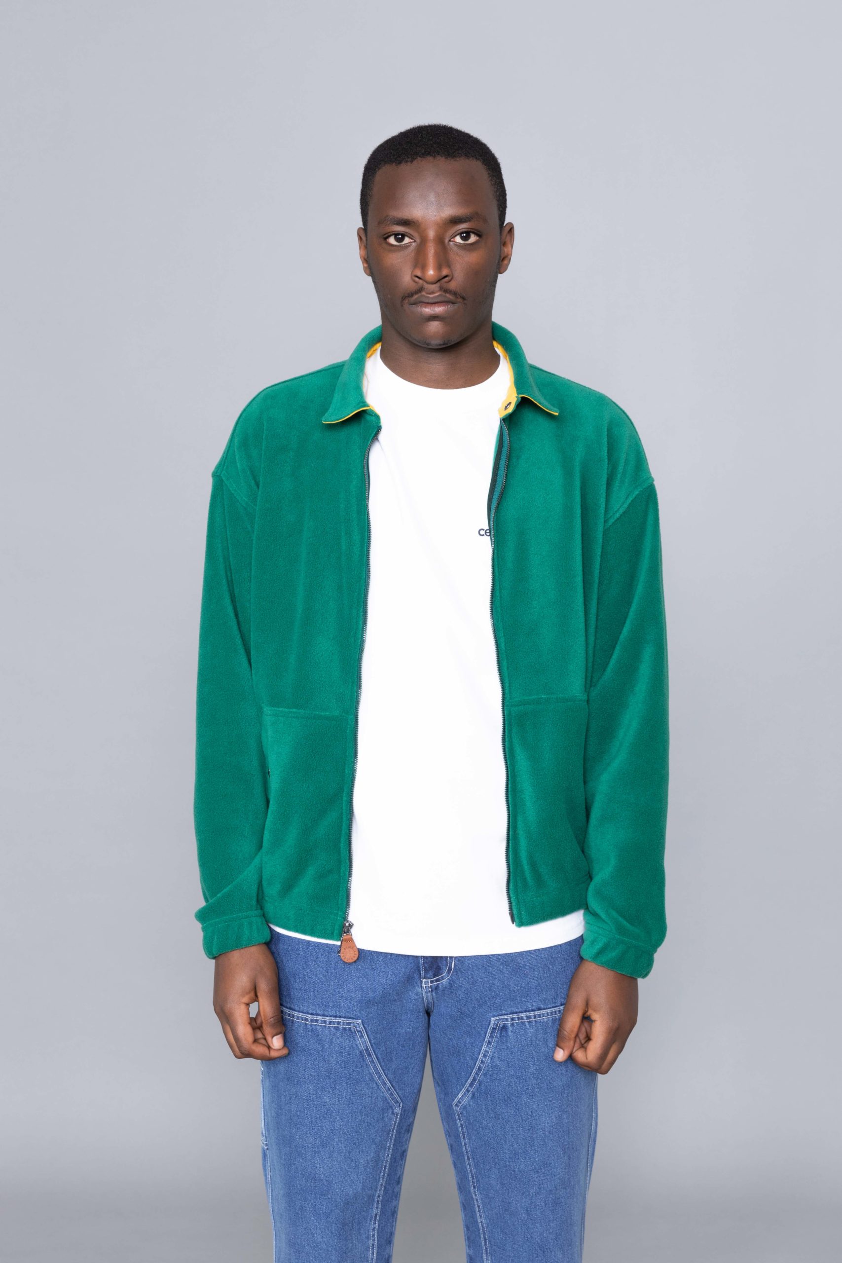 aime leon dore denim jacket