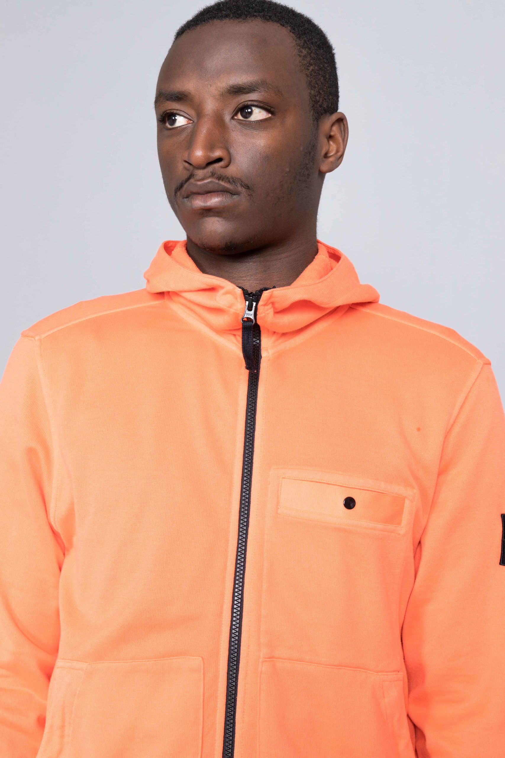 Orange stone sale island zip hoodie