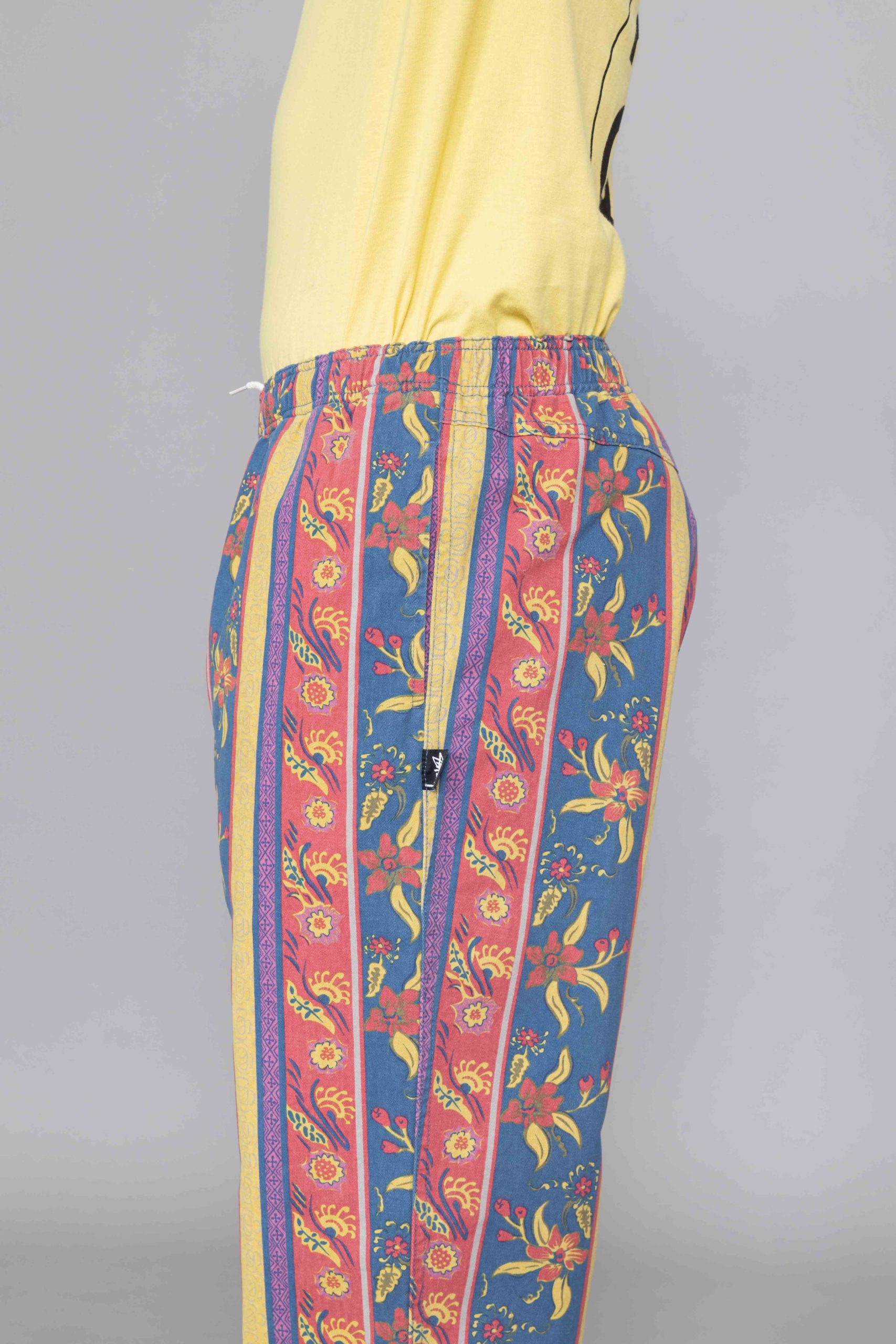 stussy fleur stripe beach pant