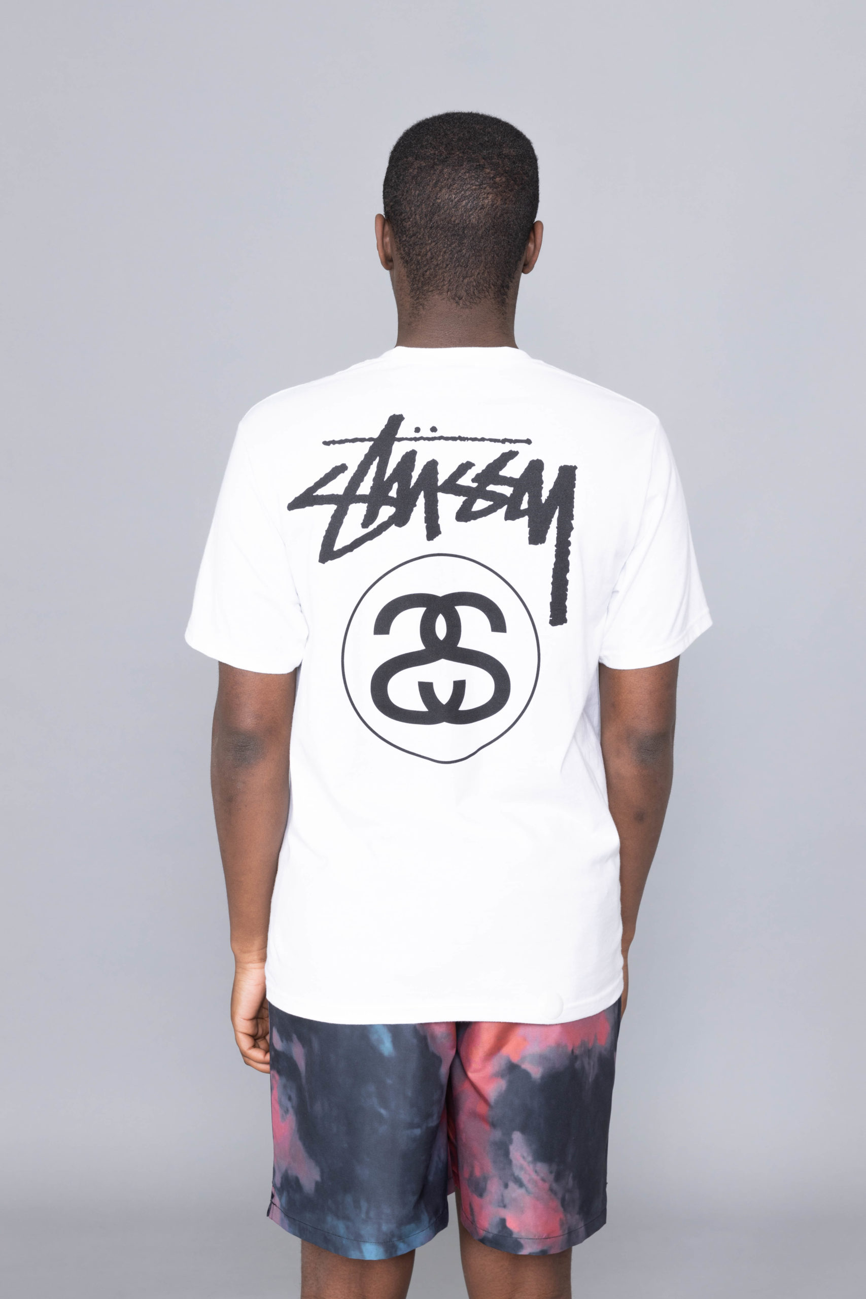 Stussy Stock Link Tee White sale 
