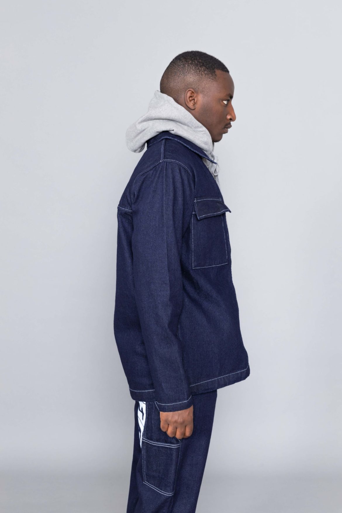 Stone Island Mussola Prismatica Pietra Jacket Sienna Brown