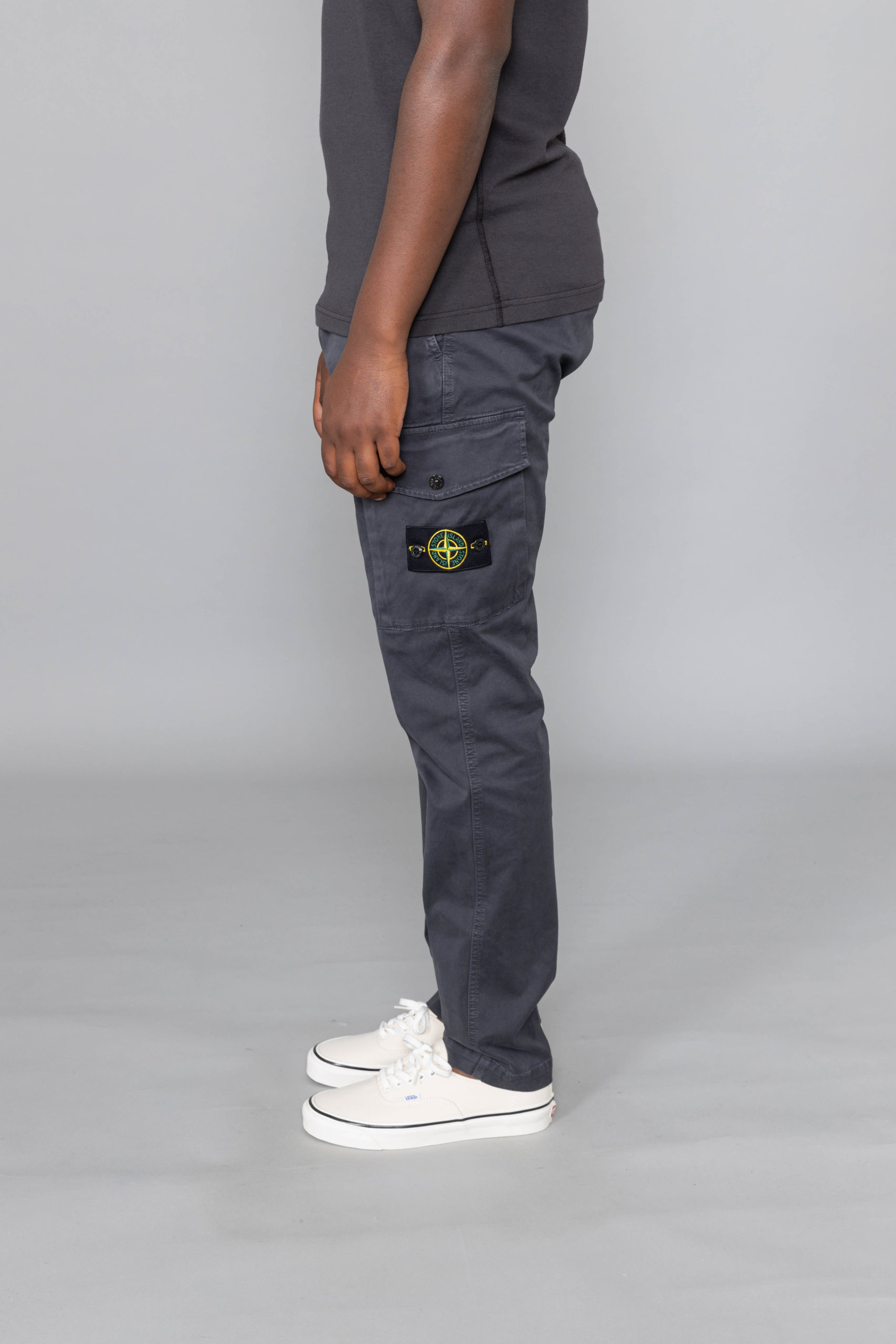 grey stone island cargo pants