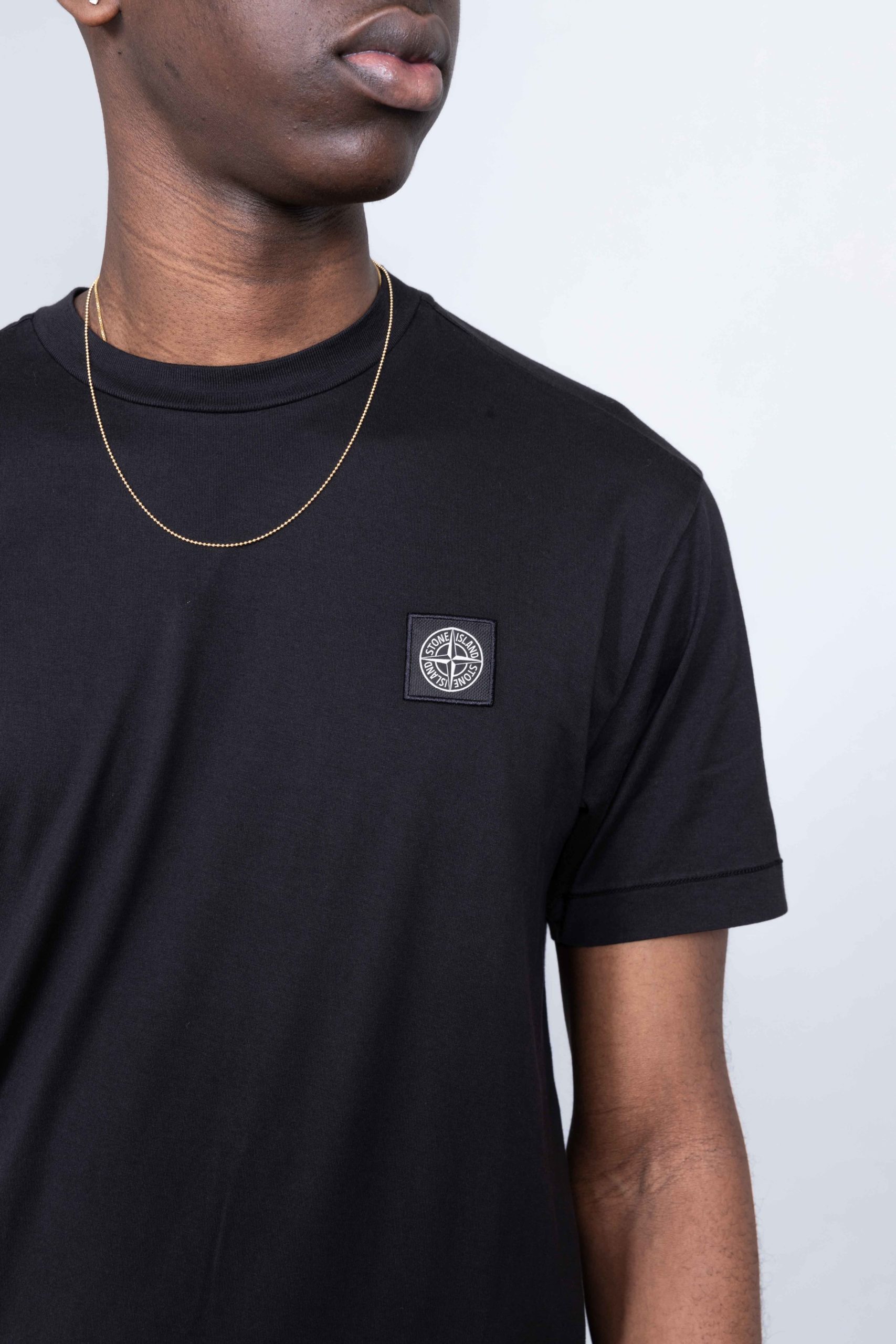 Stone island patch logo tee Outlet