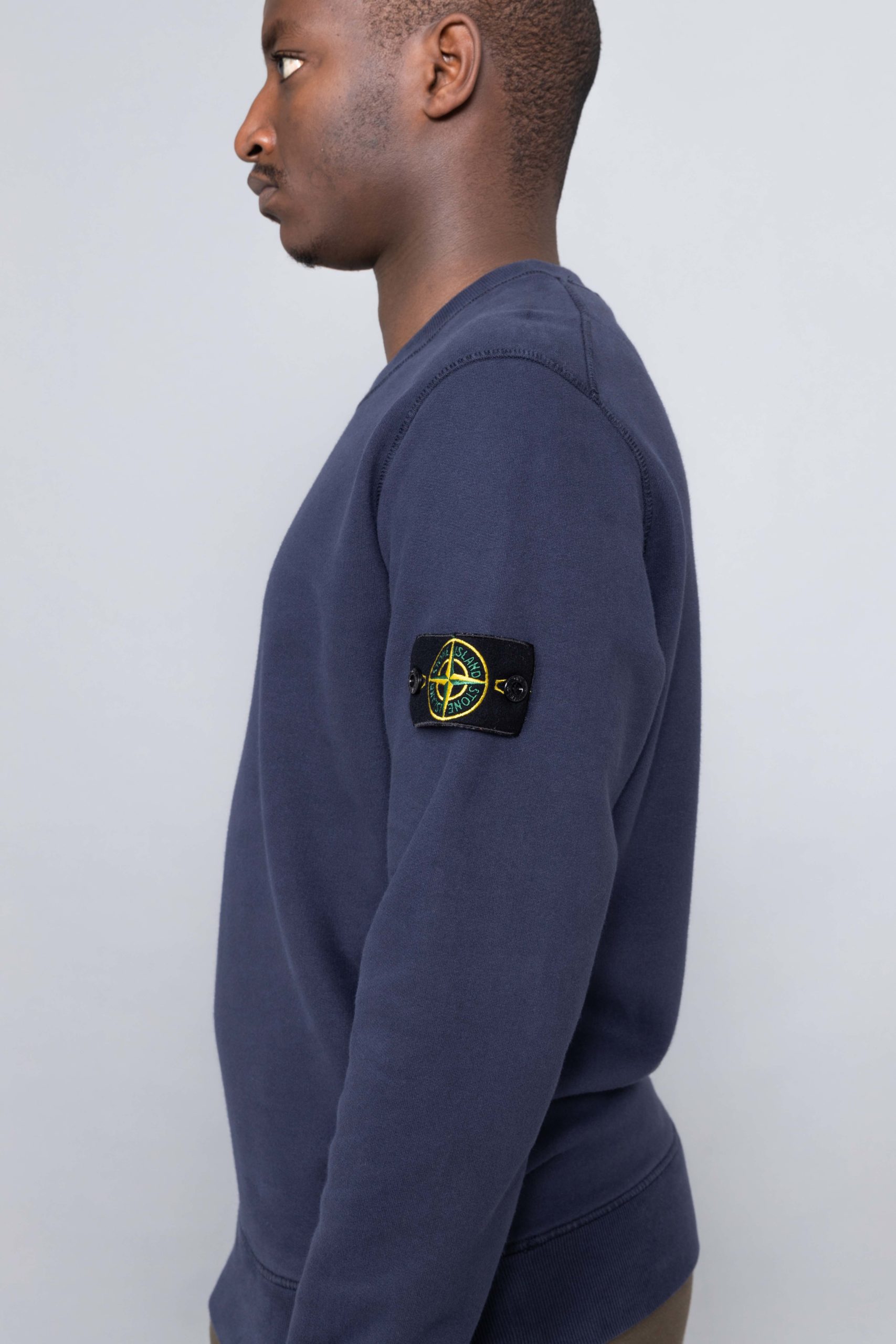 Stone island sweatshirt marine blue 2025