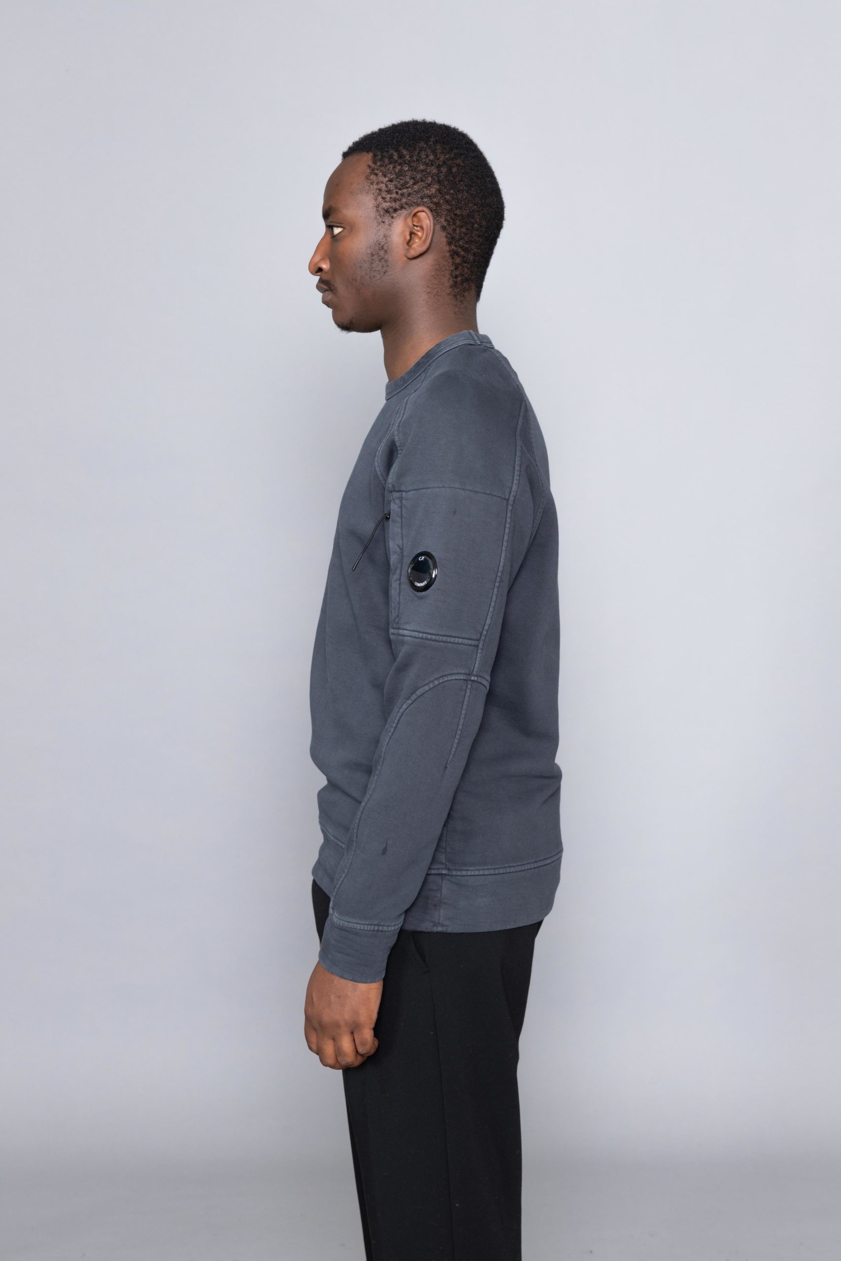 Cp company lens sweater hotsell