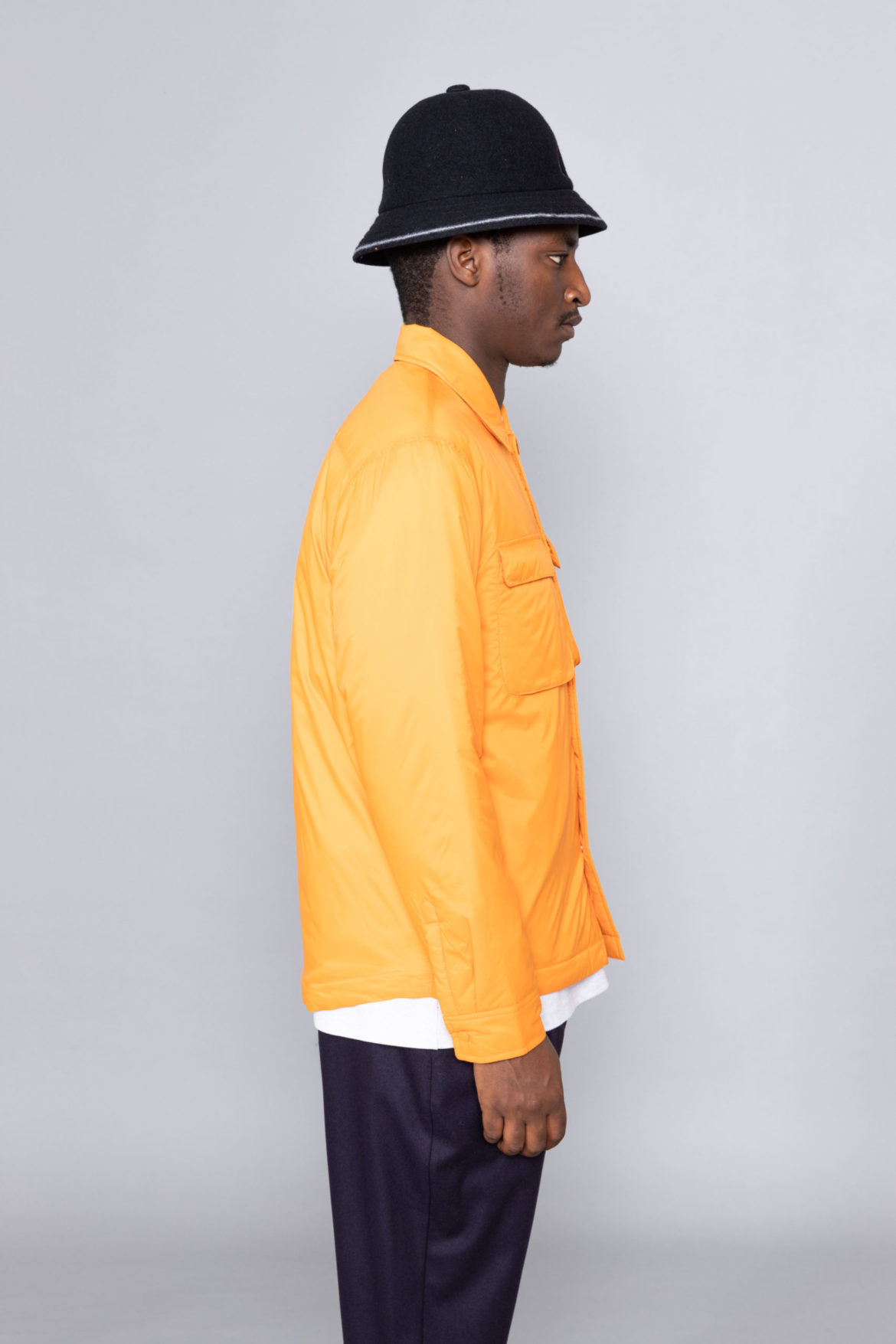 NN07 Columbo Primaloft Overshirt Orange 
