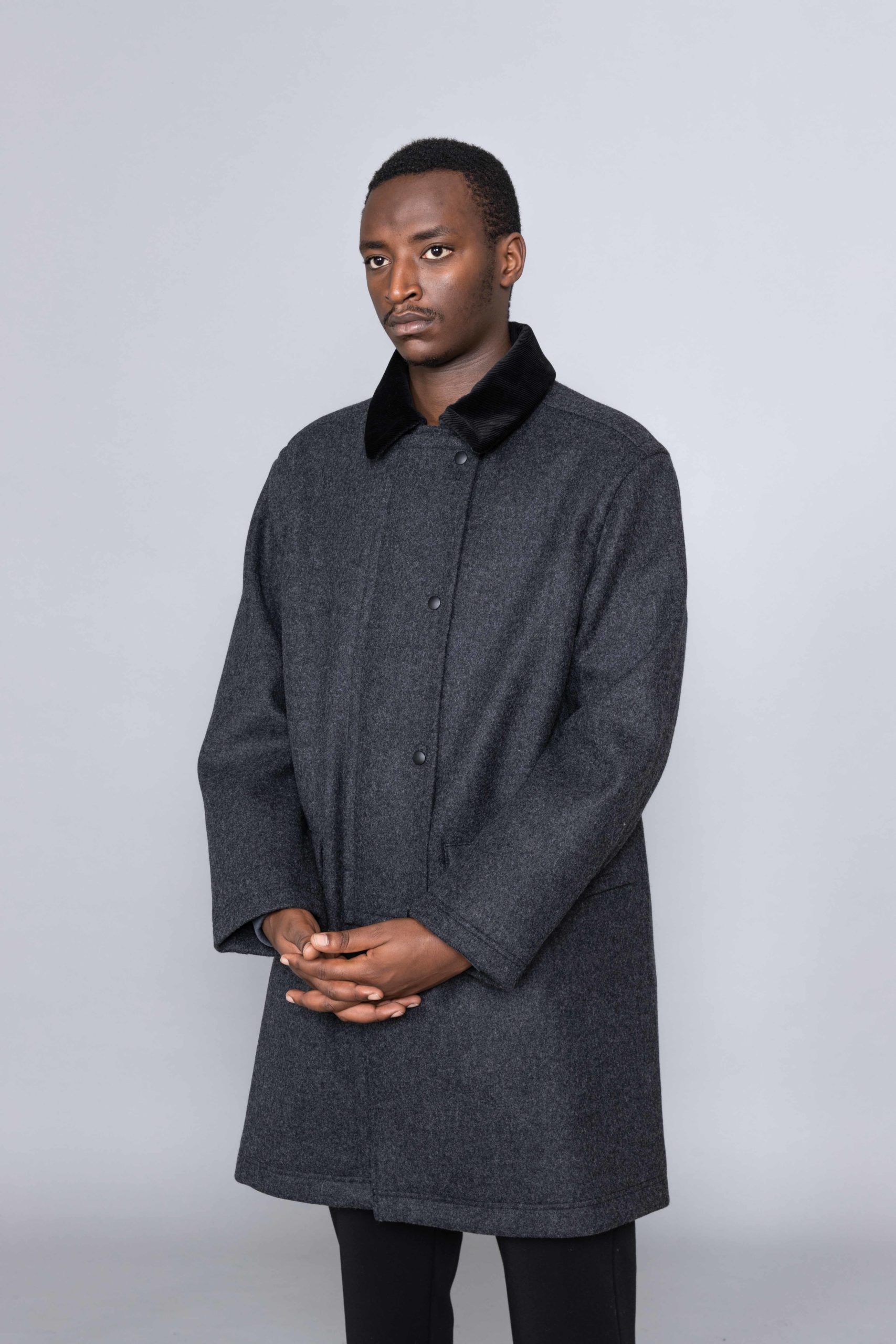 GORE TEX Harbor Coat Heather Grey
