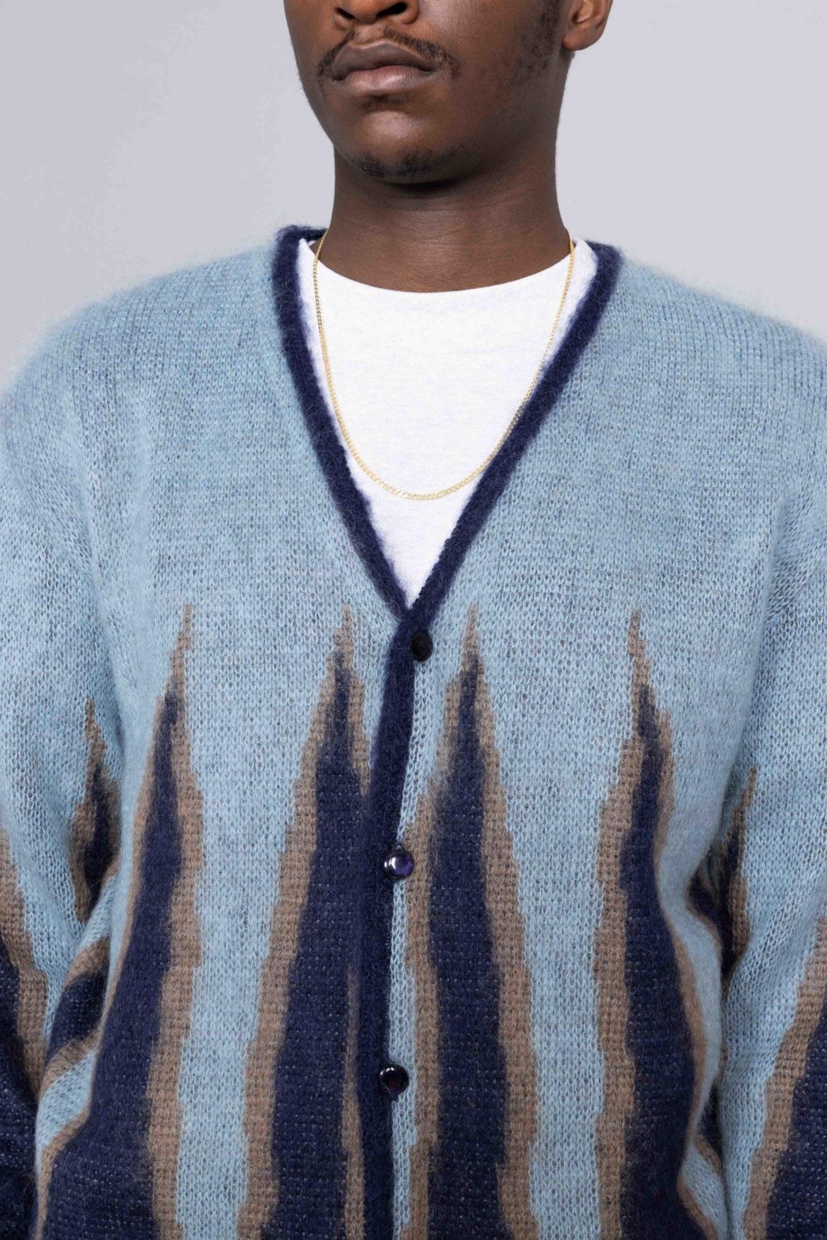 NEEDLES ニードルズ Mohair Cardigan - Flame