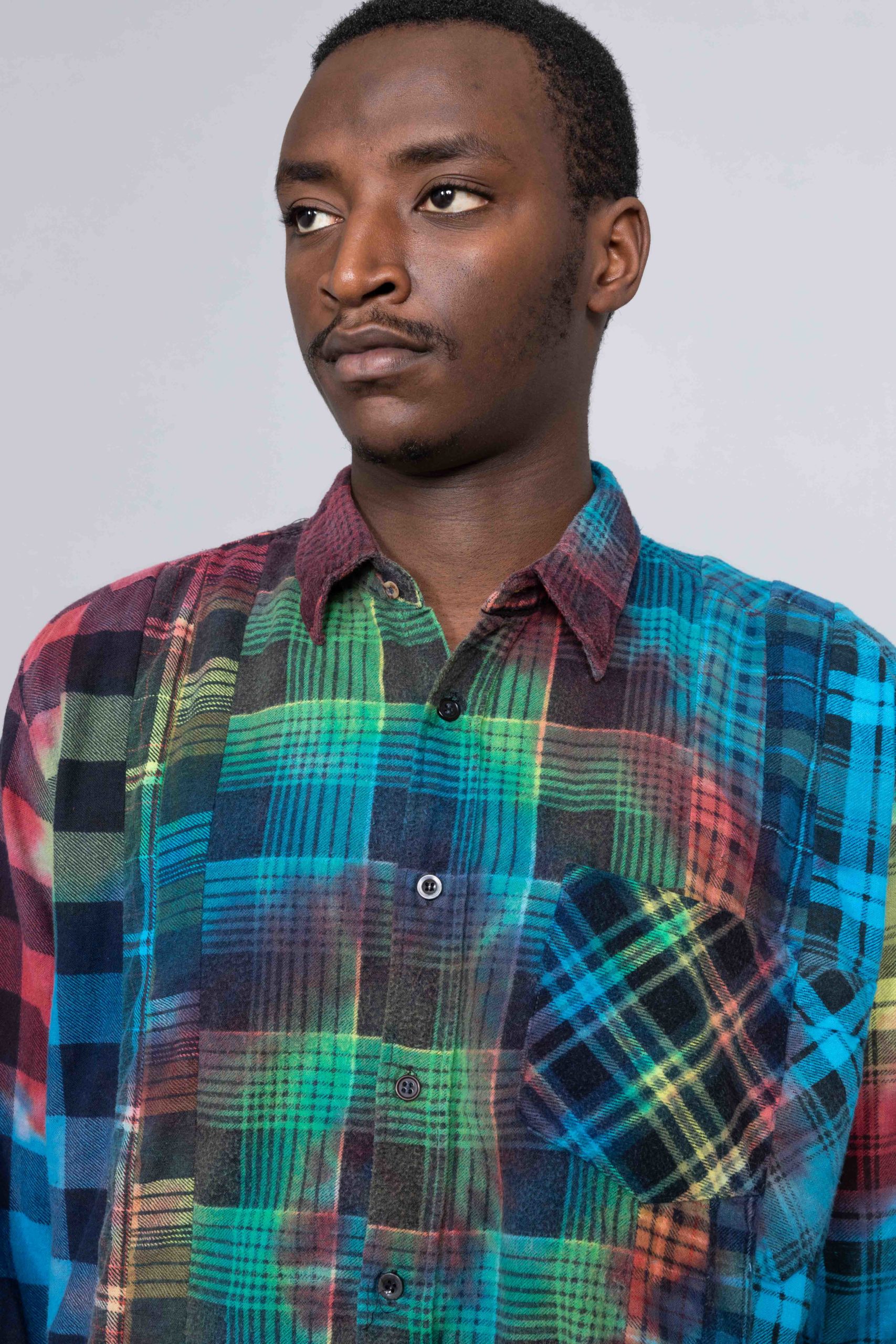 Needles Rebuild Flannel Shirt 7 Cuts 