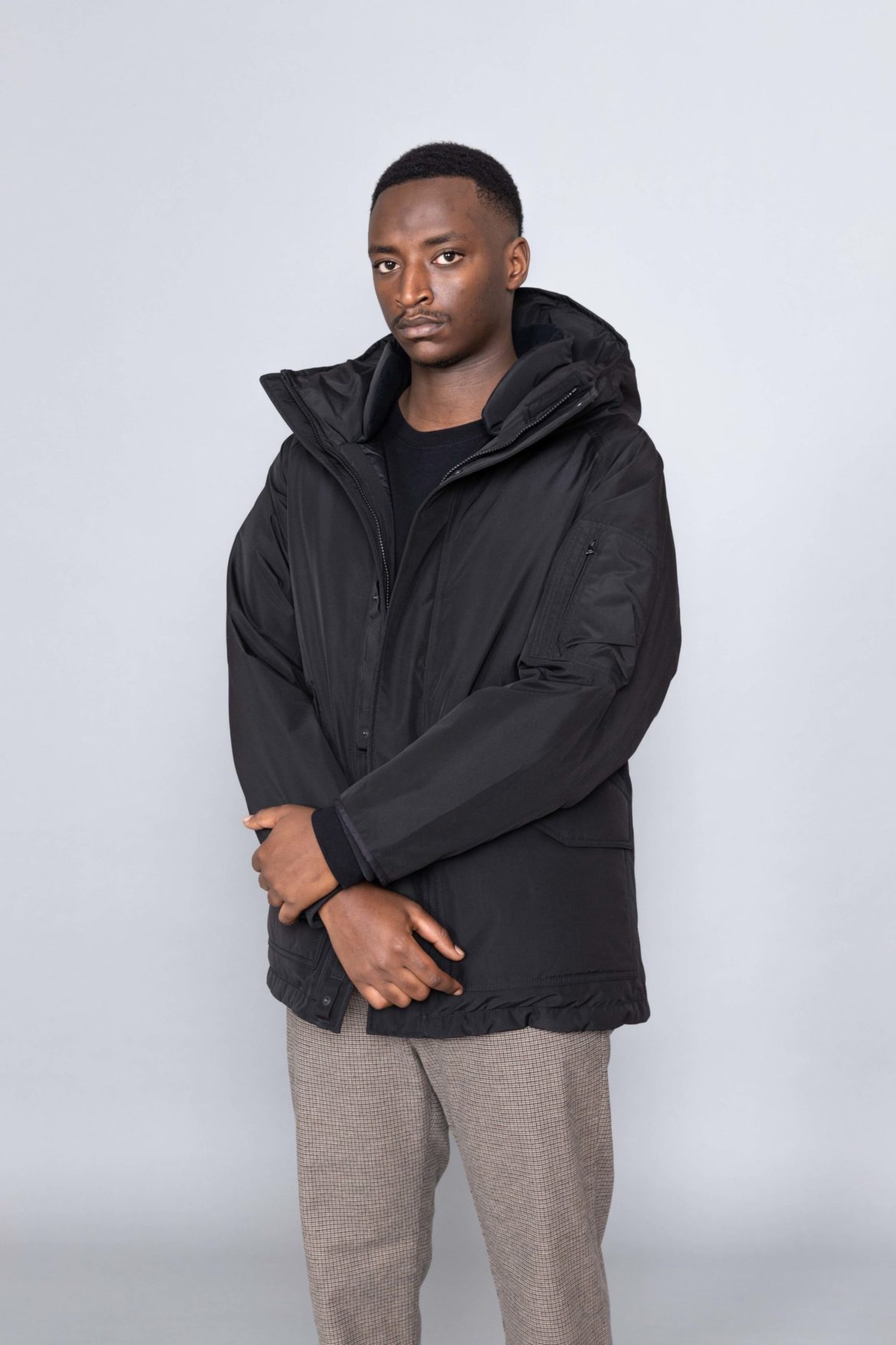 nanamica GORE-TEX Down Coat ブラック